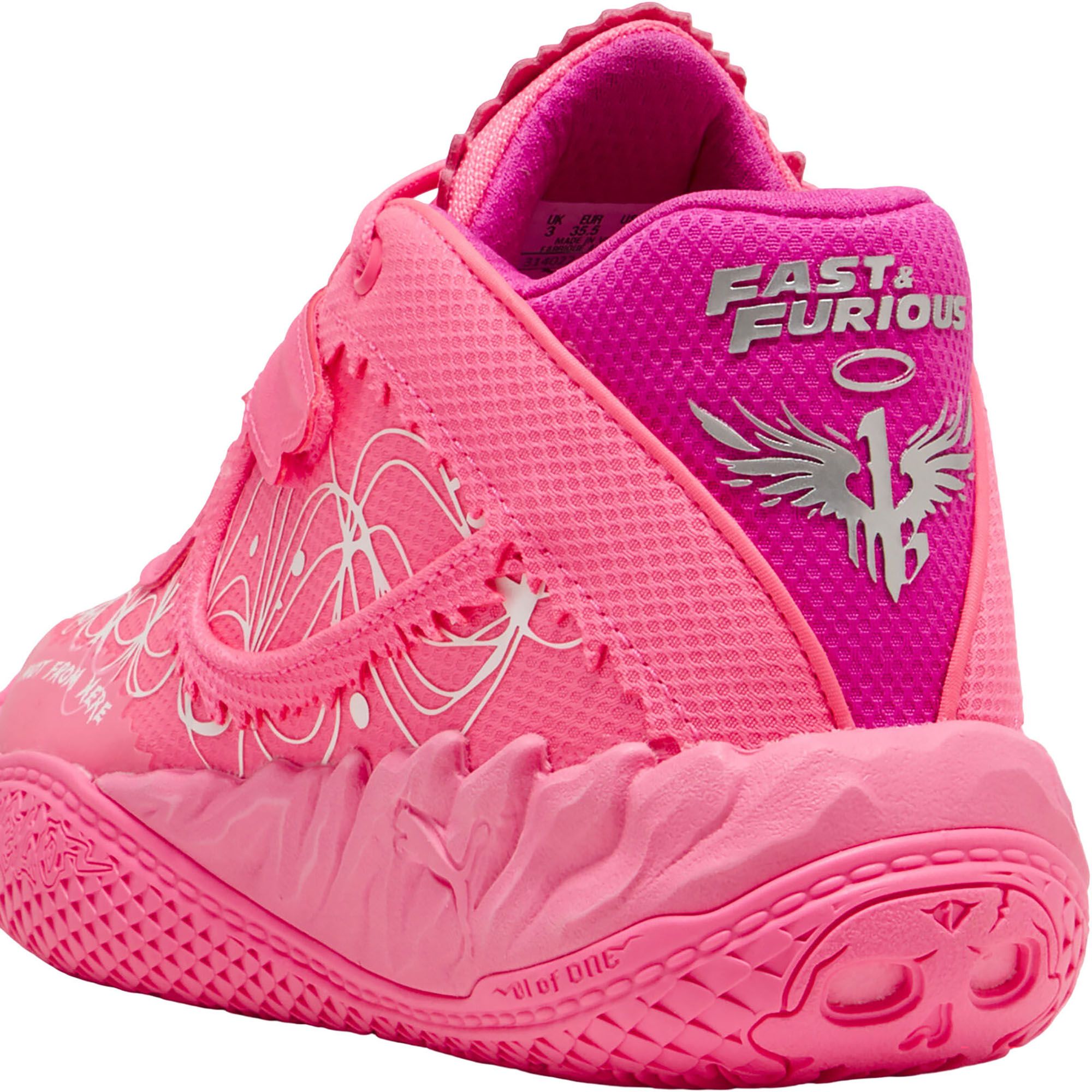 PUMA x LAMELO BALL Kids' Grade School MB.05 'Fast & Furious' Basketball Shoes product image