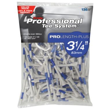 sorry, Pride PTS 3.25" Blue on White ProLength Plus Tees - 135 Pack is currently out of stock