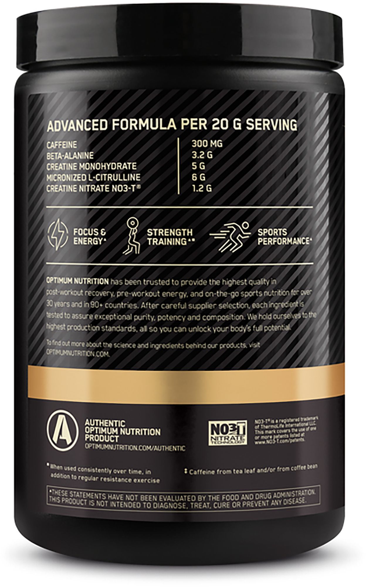 Optimum Nutrition Gold Standard Advanced Pre-Workout - 20 Servings product image