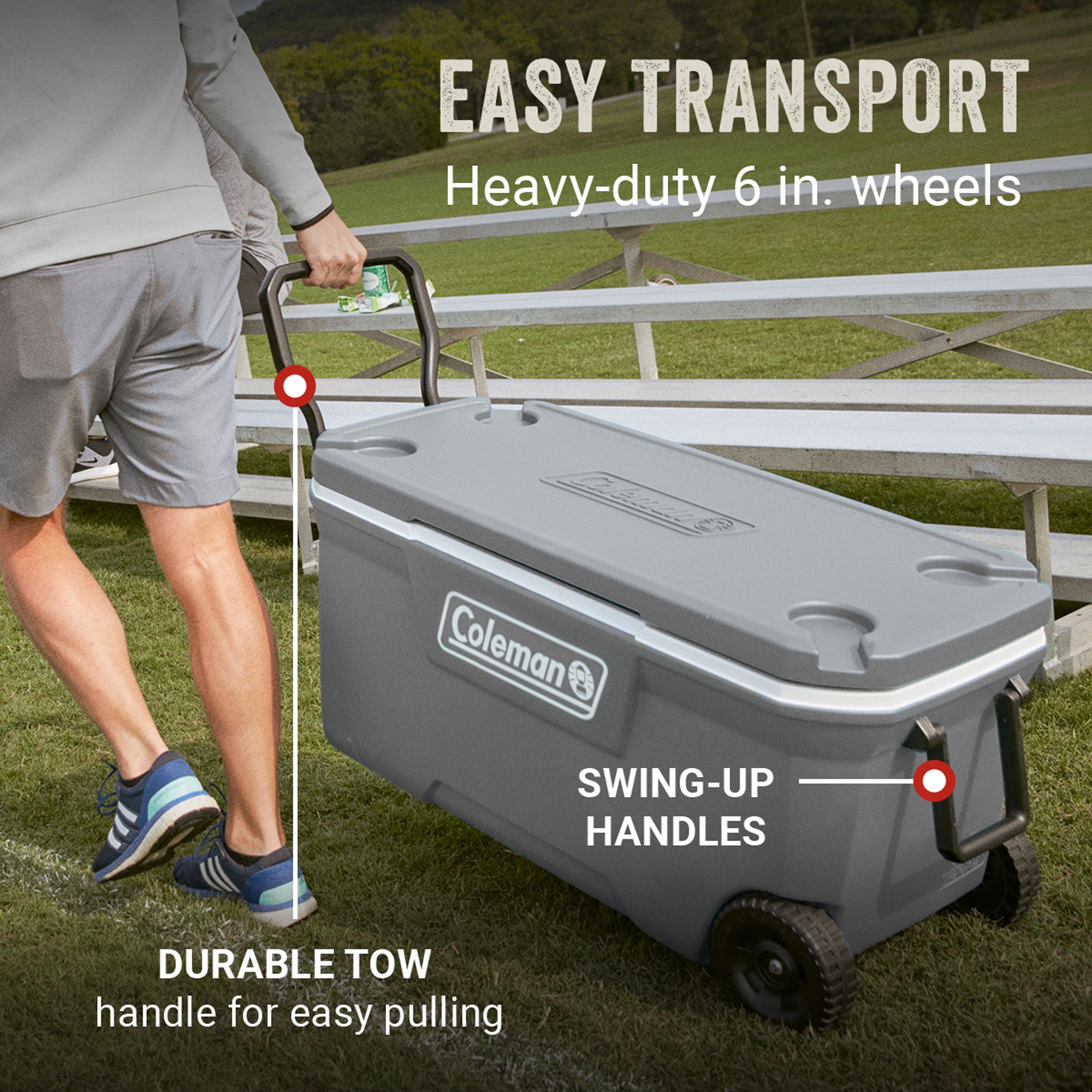 Coleman 316 Series 100-Quart Wheeled Cooler EC product image