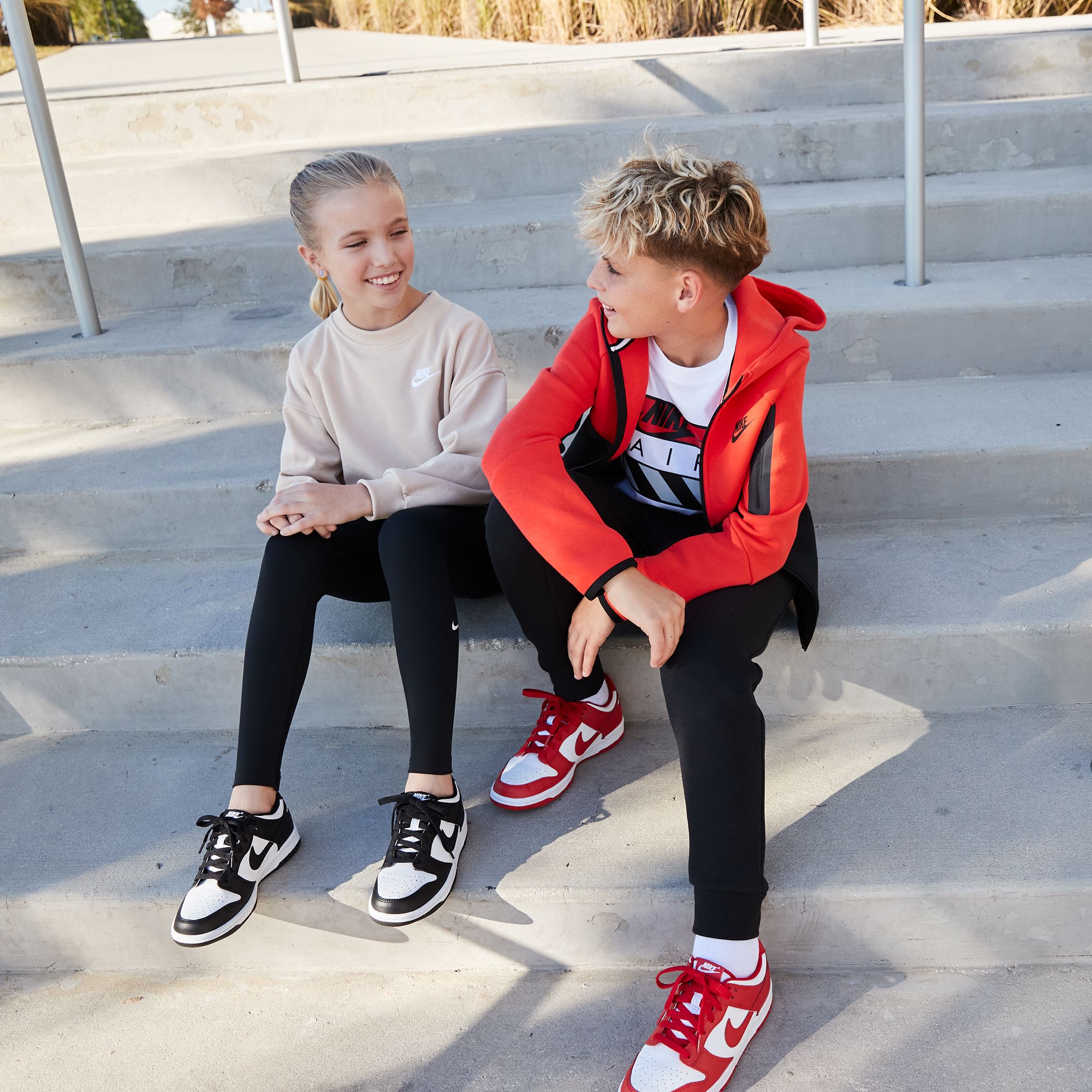 Nike Girls' Sportswear Club Fleece Oversized Sweatshirt product image