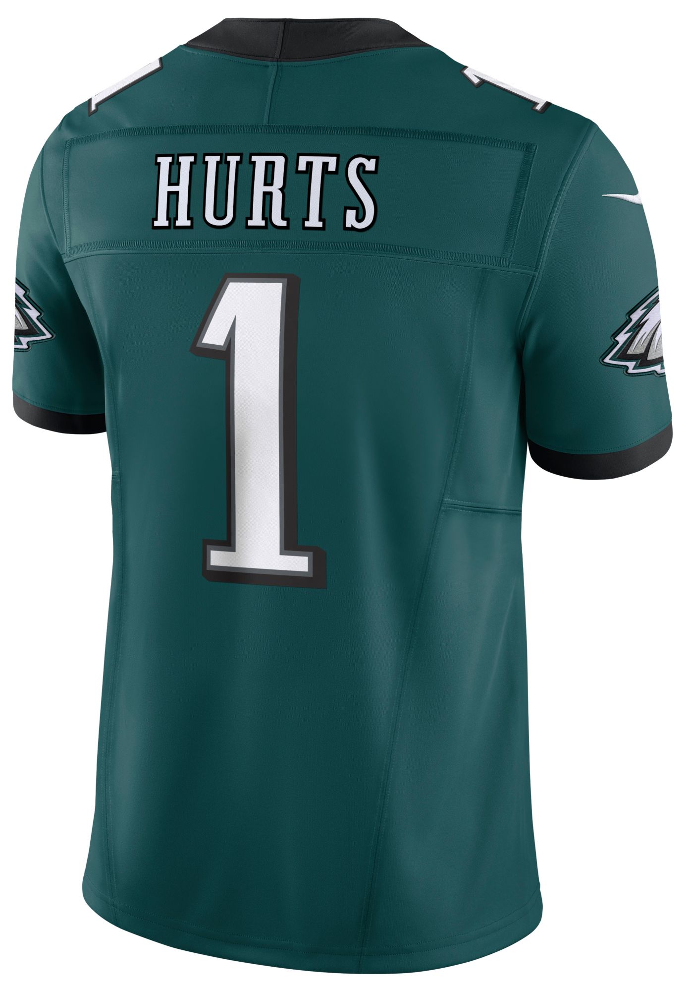Nike Men's Philadelphia Eagles Jalen Hurts #1 Vapor F.U.S.E. Green Limited Jersey product image