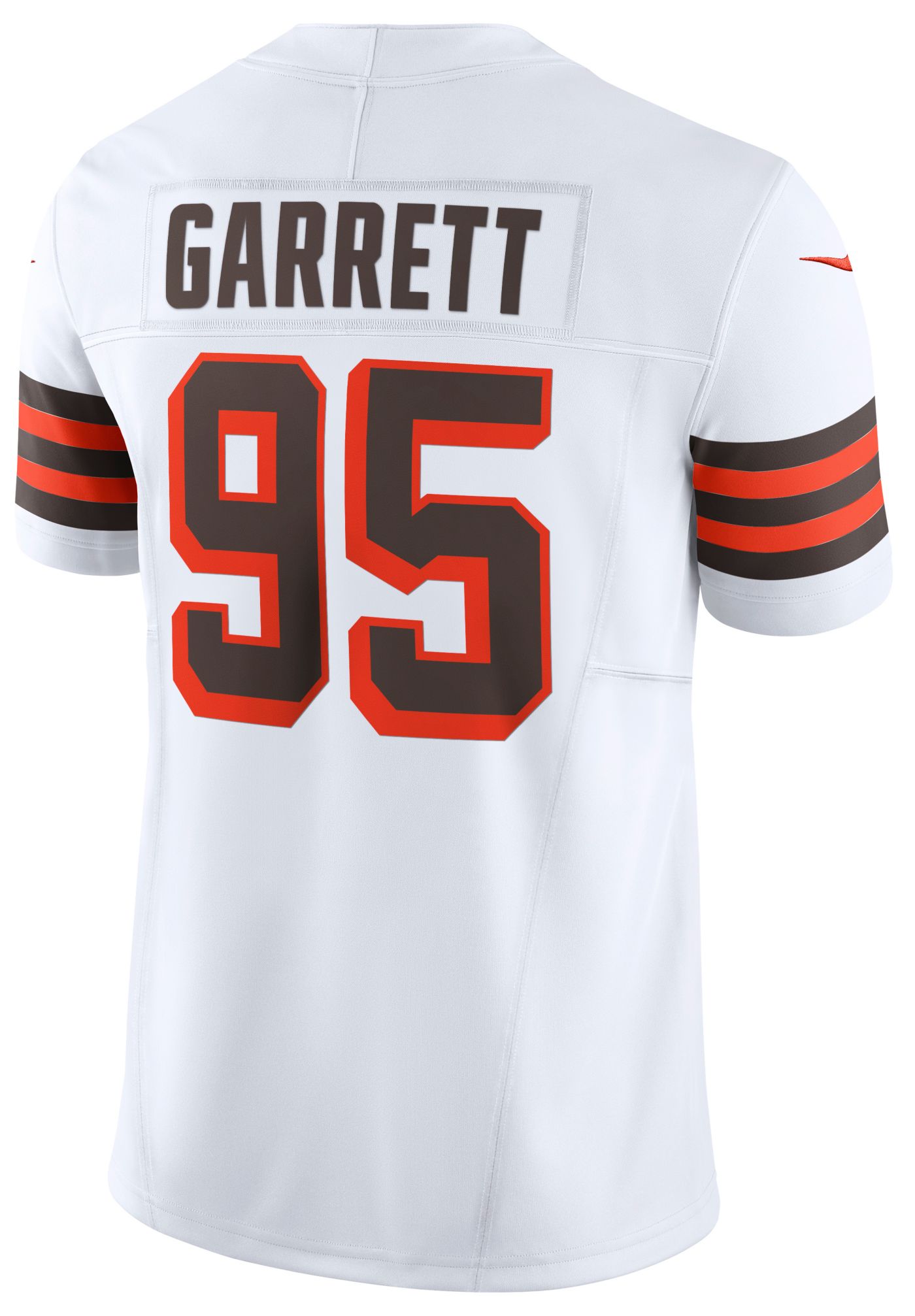 Nike Men s Cleveland Browns Myles Garrett 95 Vapor F.U.S.E. White 2nd Alternate Limited Jersey Dick s Sporting Goods