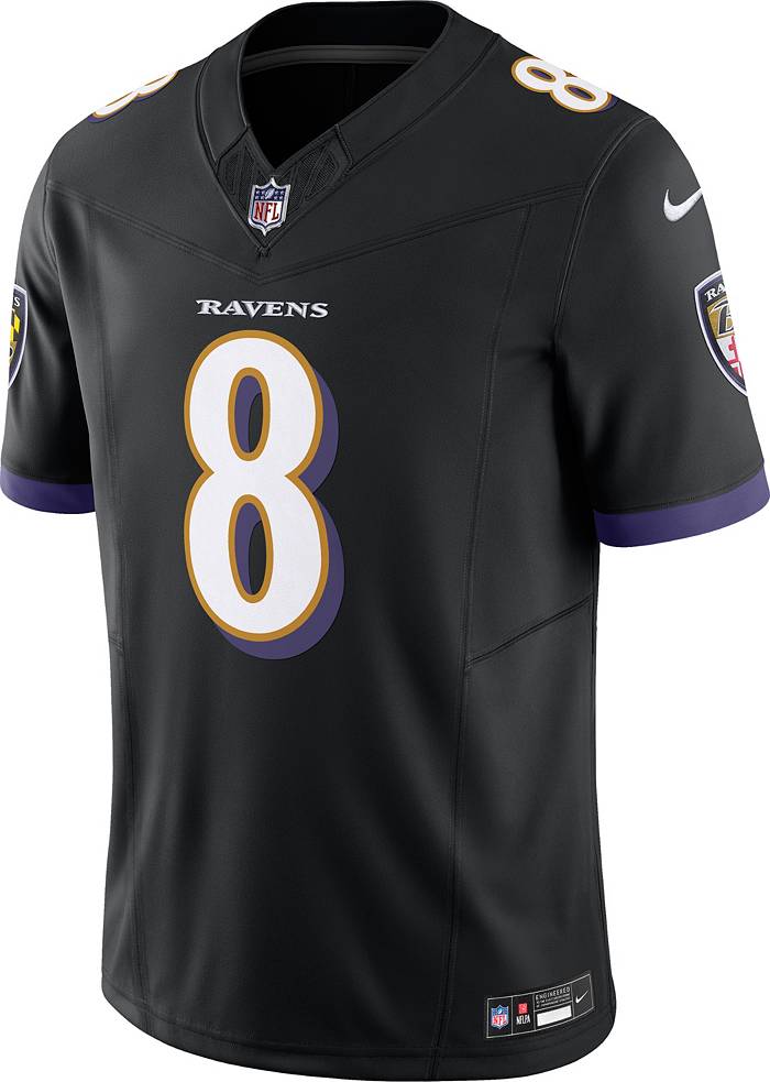 AUTHENTIC LIMITED Lamar Jackson Nike Ravens On Field Game Jersey