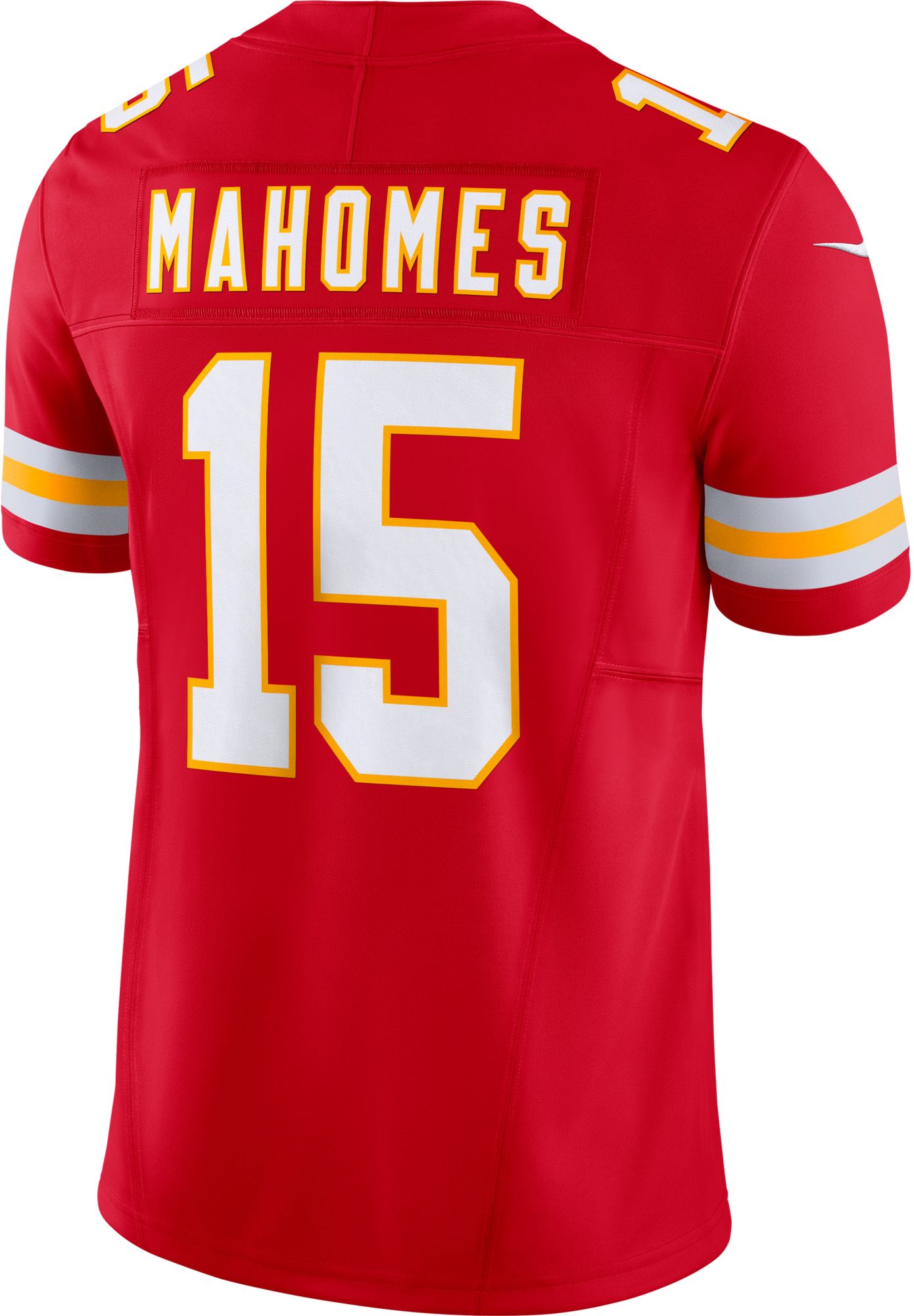 Nike Men's Kansas City Chiefs Patrick Mahomes #15 Vapor F.U.S.E. Red Limited Jersey product image