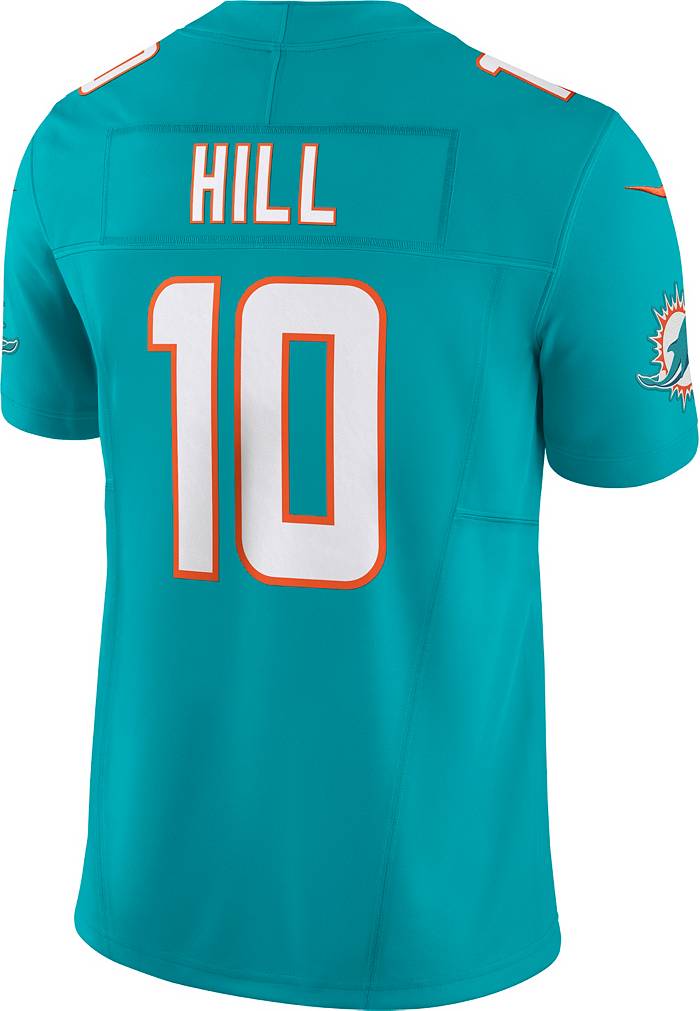 Miami Dolphins Nike Game Road Jersey - White - Tyreek Hill - Mens