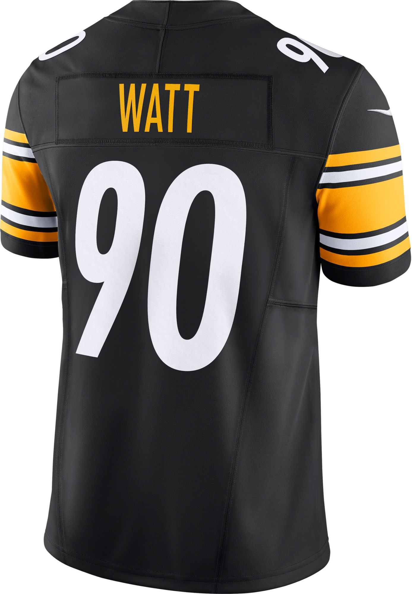 Nike Men's Pittsburgh Steelers T.J. Watt #90 Vapor F.U.S.E. Black Limited Jersey product image