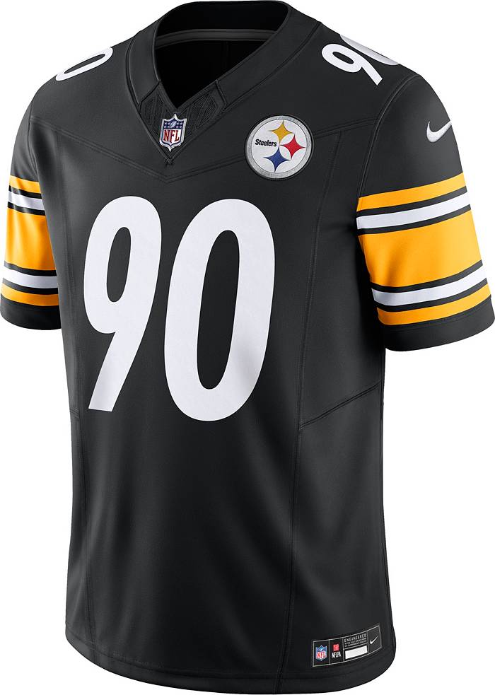 Nike Men's Pittsburgh Steelers T.J. Watt #90 Black Vapor Limited Jersey