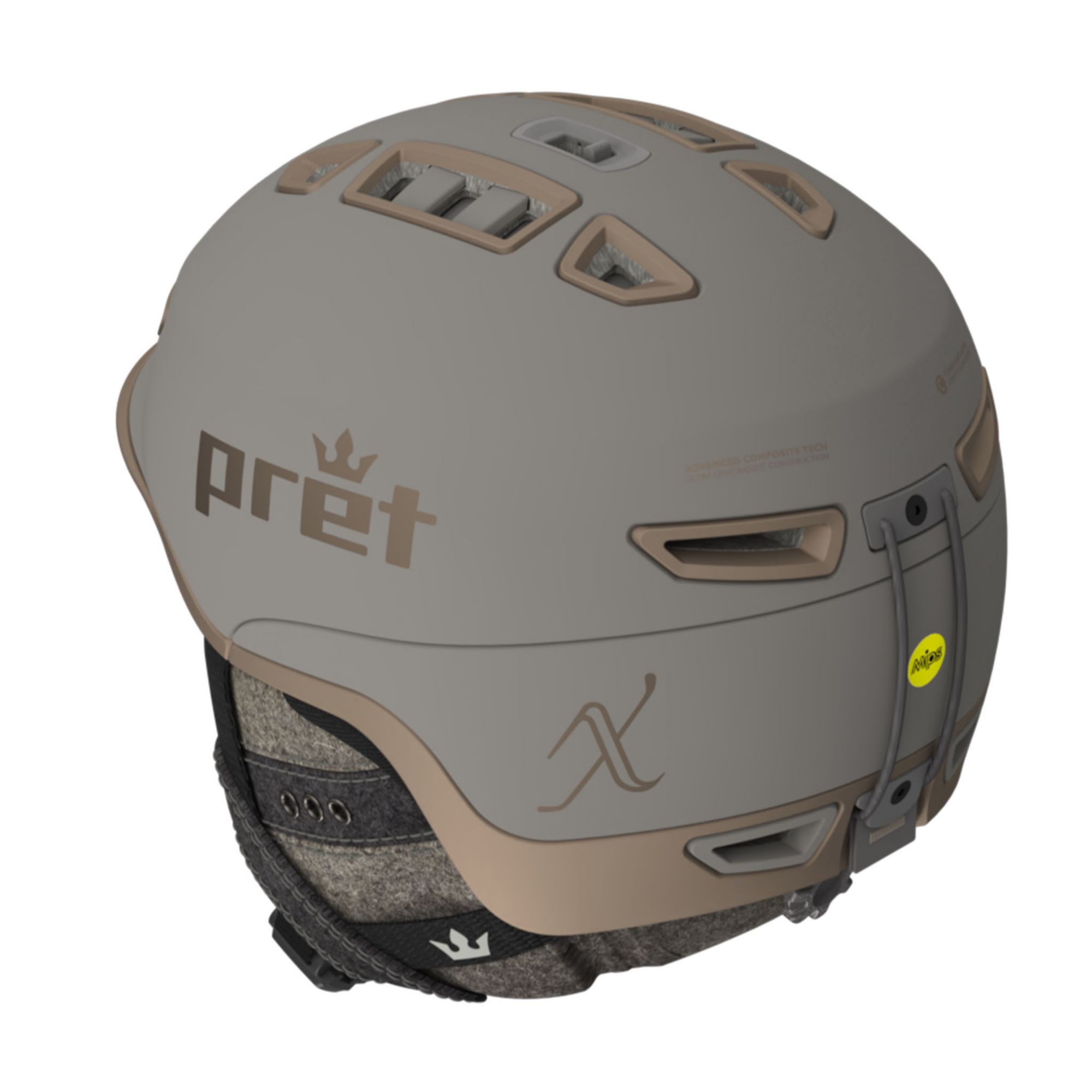 Pret Adult Vision X MIPS Snow Helmet product image