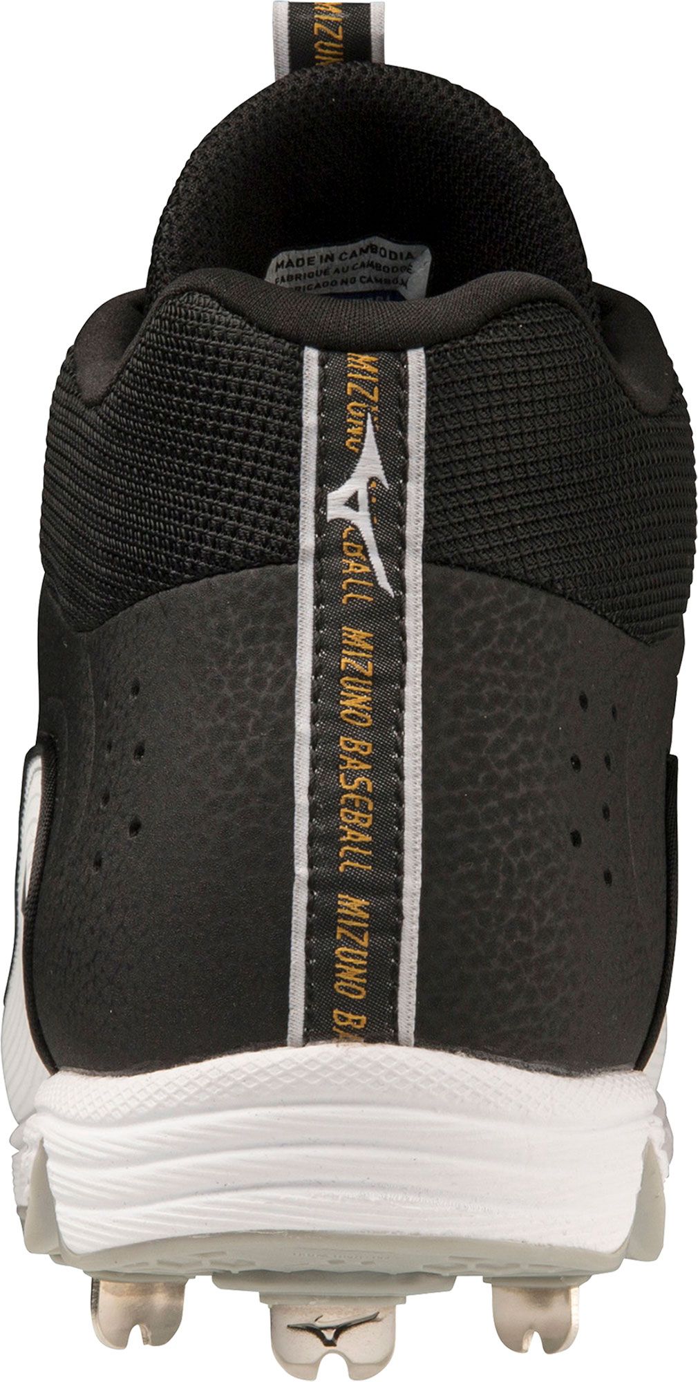 Mizuno Men's 9-Spike Ambition 3 Mid Metal Baseball Cleats product image