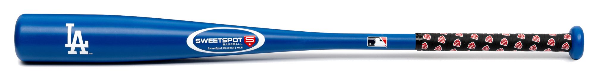 SweetSpot Baseball Los Angeles Dodgers 32” Senior Bat and Spaseball Combo