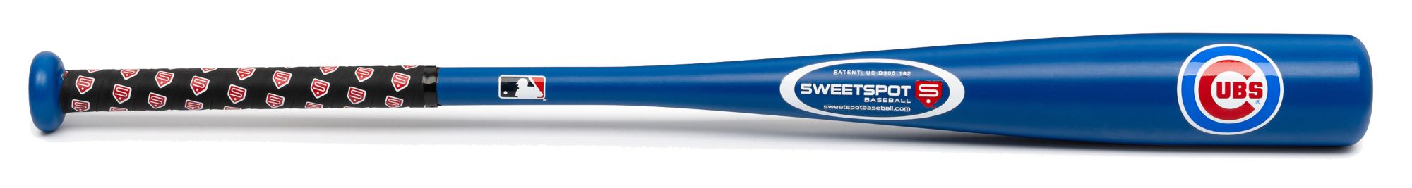 SweetSpot Baseball Chicago Cubs 32” Senior Bat and Spaseball Combo