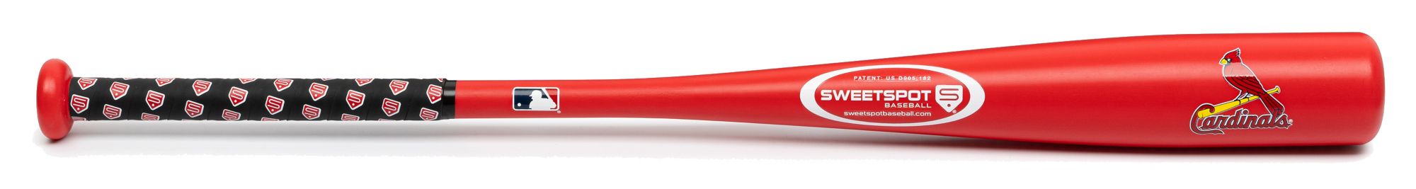 SweetSpot Baseball St. Louis Cardinals 32” Senior Bat and Spaseball Combo product image