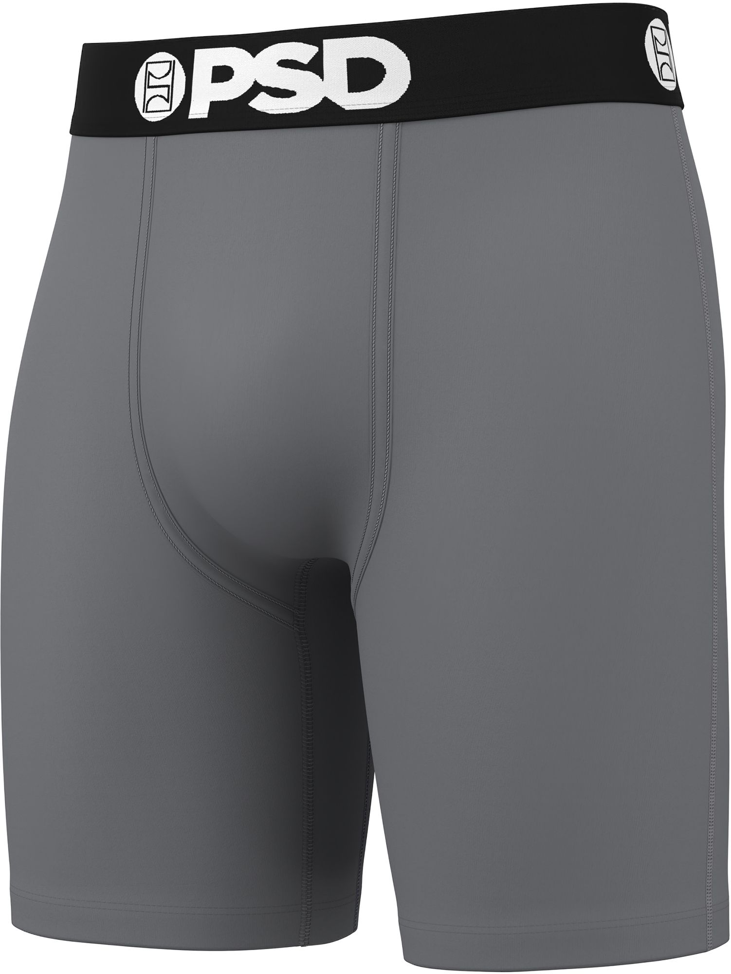 PSD Underwear Men's Solid Cotton Boxer Briefs - 3 Pack product image