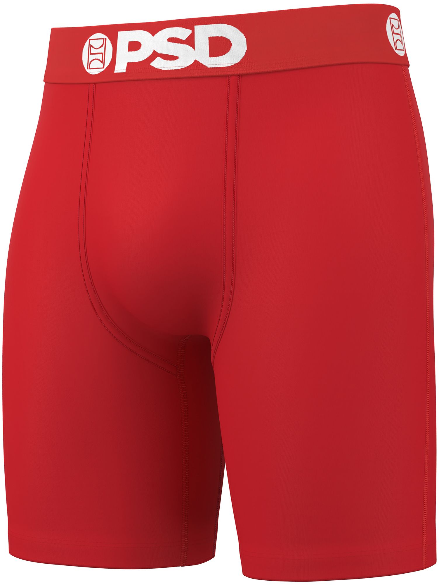 PSD Underwear Men's Solid Cotton Boxer Briefs - 3 Pack product image