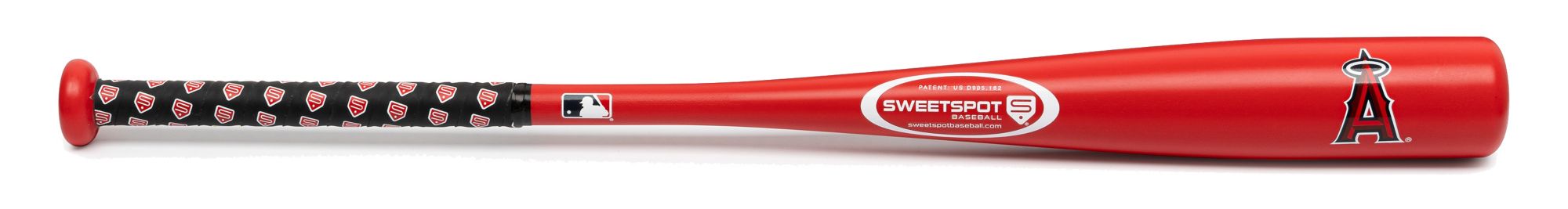 SweetSpot Baseball Los Angeles Angels 32” Senior Bat and Spaseball Combo product image