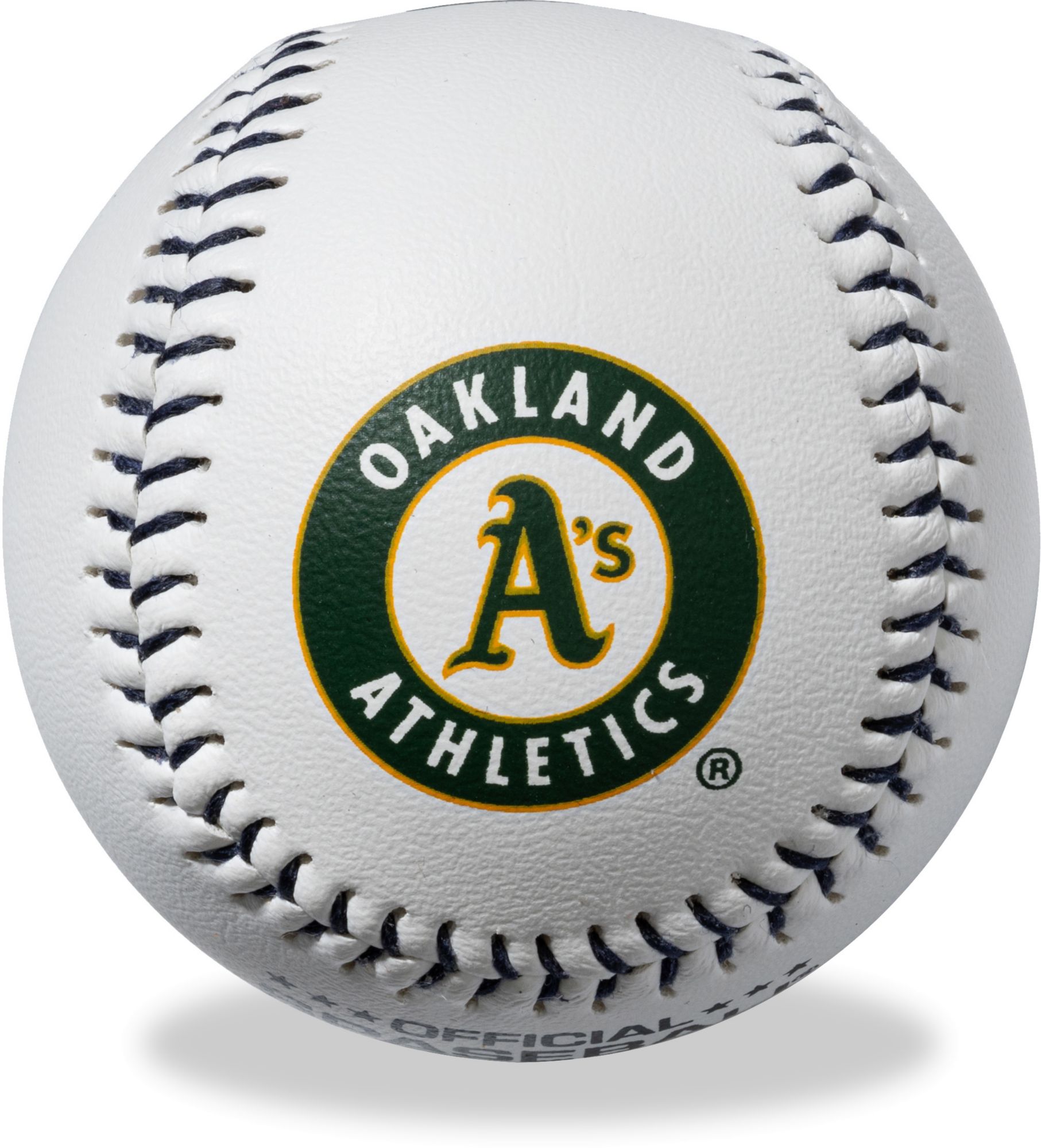 SweetSpot Baseball Oakland Athletics 32” Senior Bat and Spaseball Combo