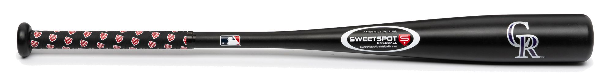 SweetSpot Baseball Colorado Rockies 32” Senior Bat and Spaseball Combo product image