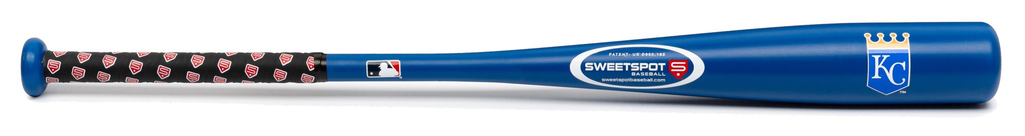 SweetSpot Baseball Kansas City Royals 32” Senior Bat and Spaseball Combo product image