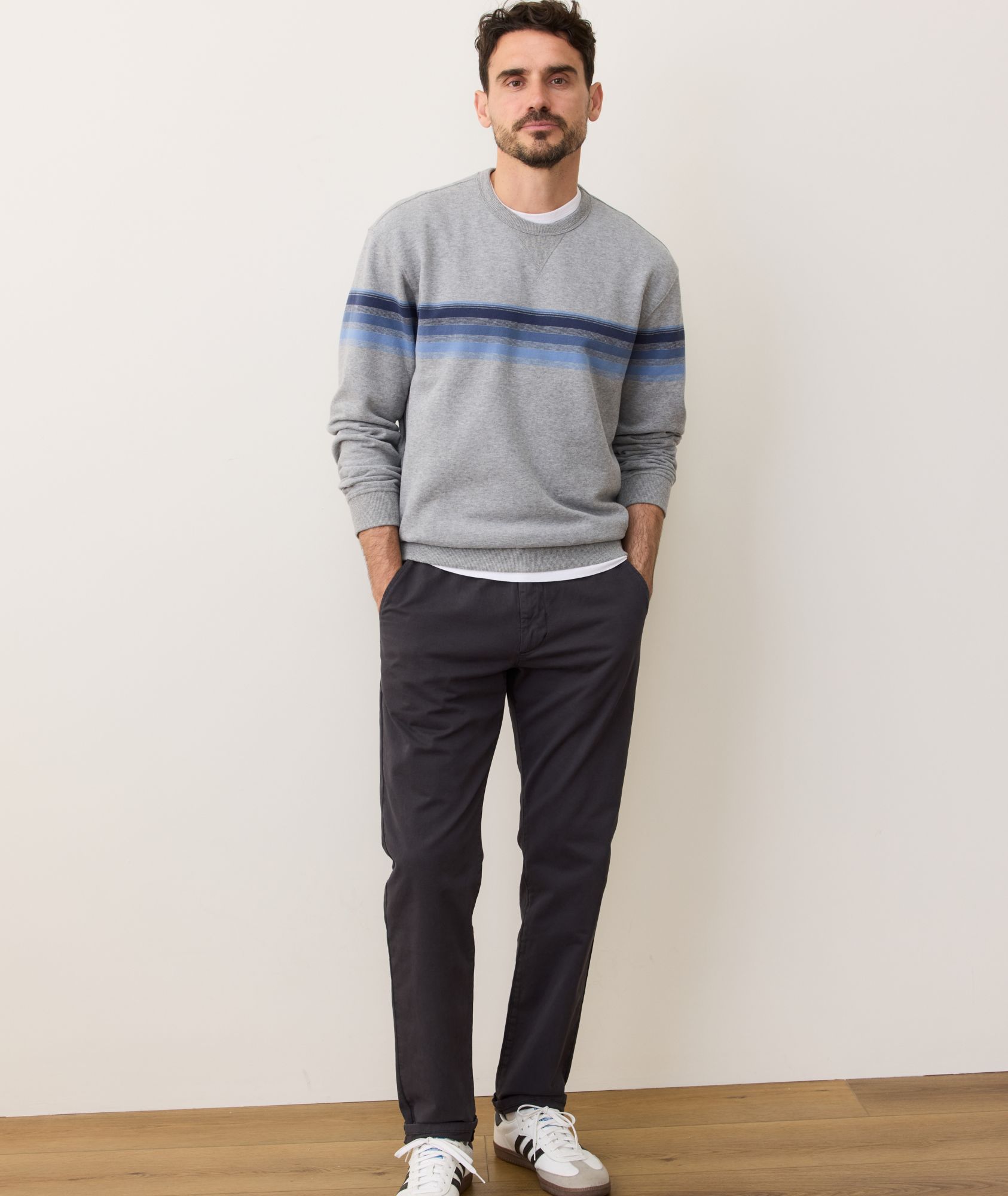 Marine Layer Men's Cloud 9 Fleece Relaxed Crewneck product image