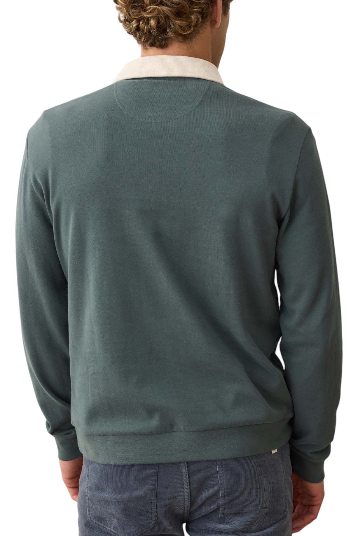 Marine Layer Men's Sueded Long Sleeve Rugby Polo product image