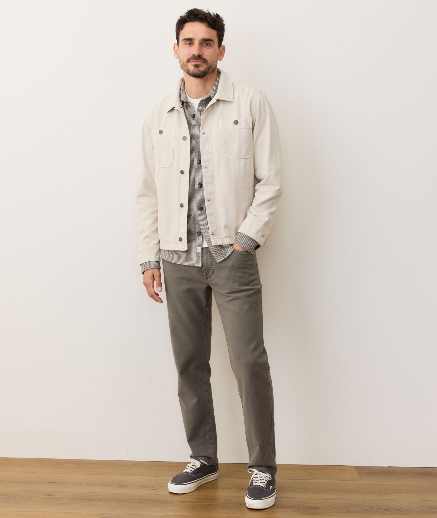 Marine Layer Men's Patrick Canvas Overshirt product image