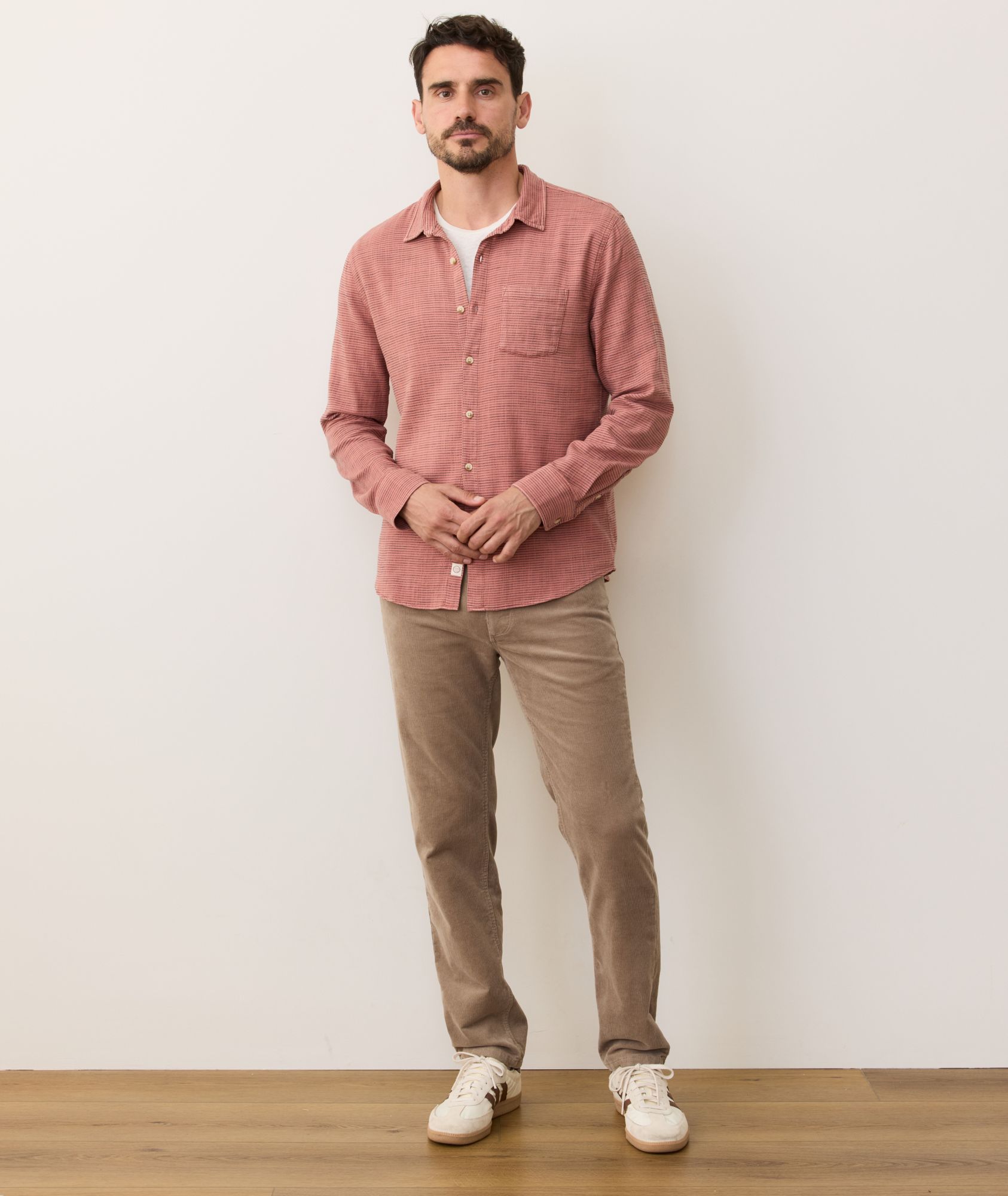 Marine Layer Men's Classic Stretch Selvage Shirt product image