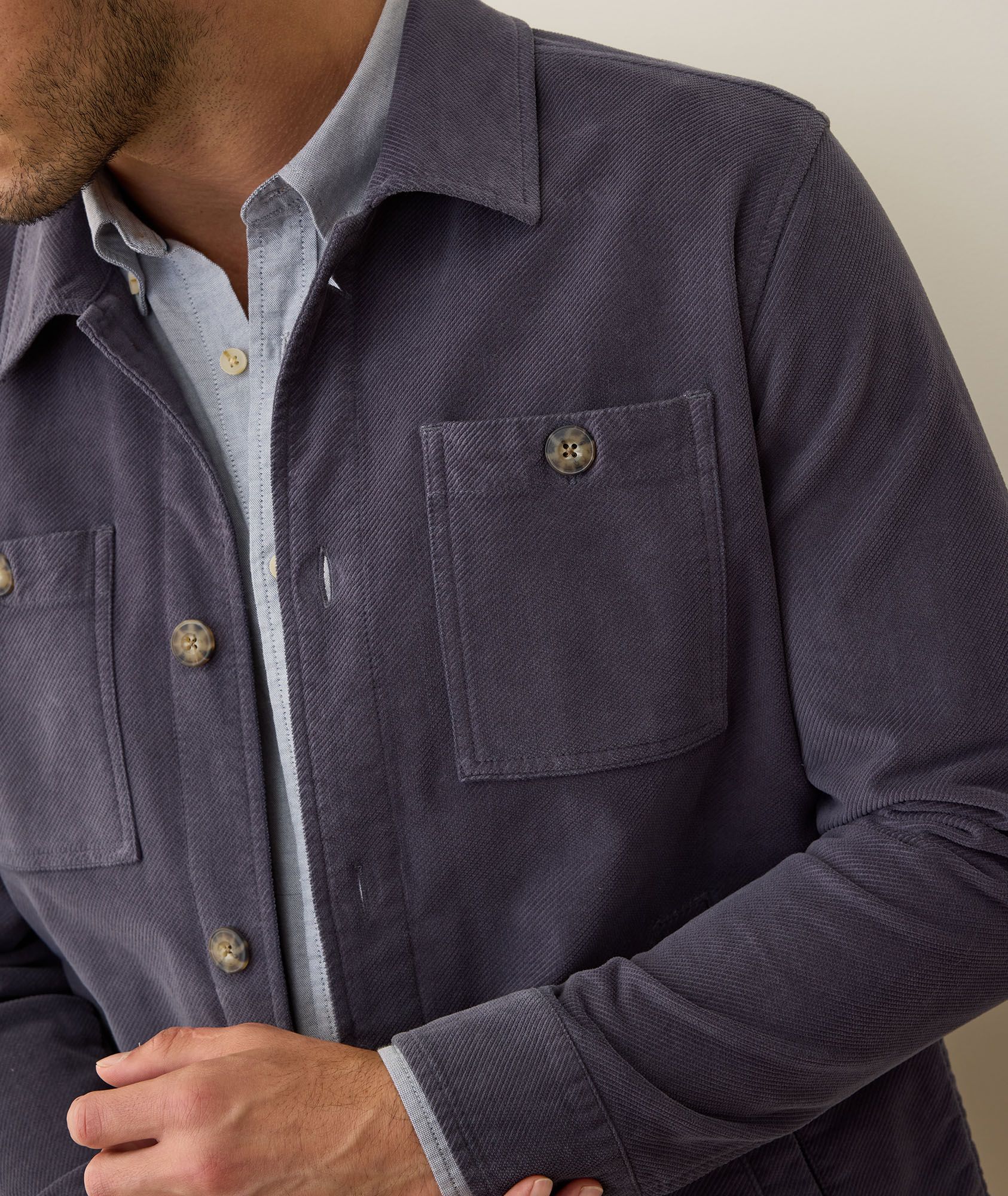Marine Layer Men's Max Moleskin Overshirt product image
