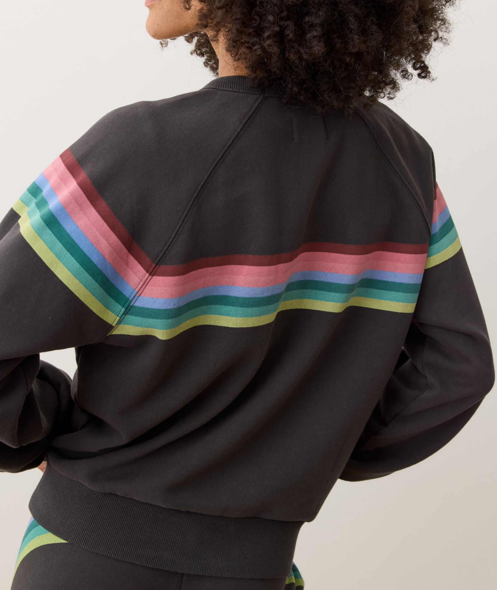 Marine Layer Women 's Cloud 9 Fleece Anytime Crewneck Sweatshirt product image