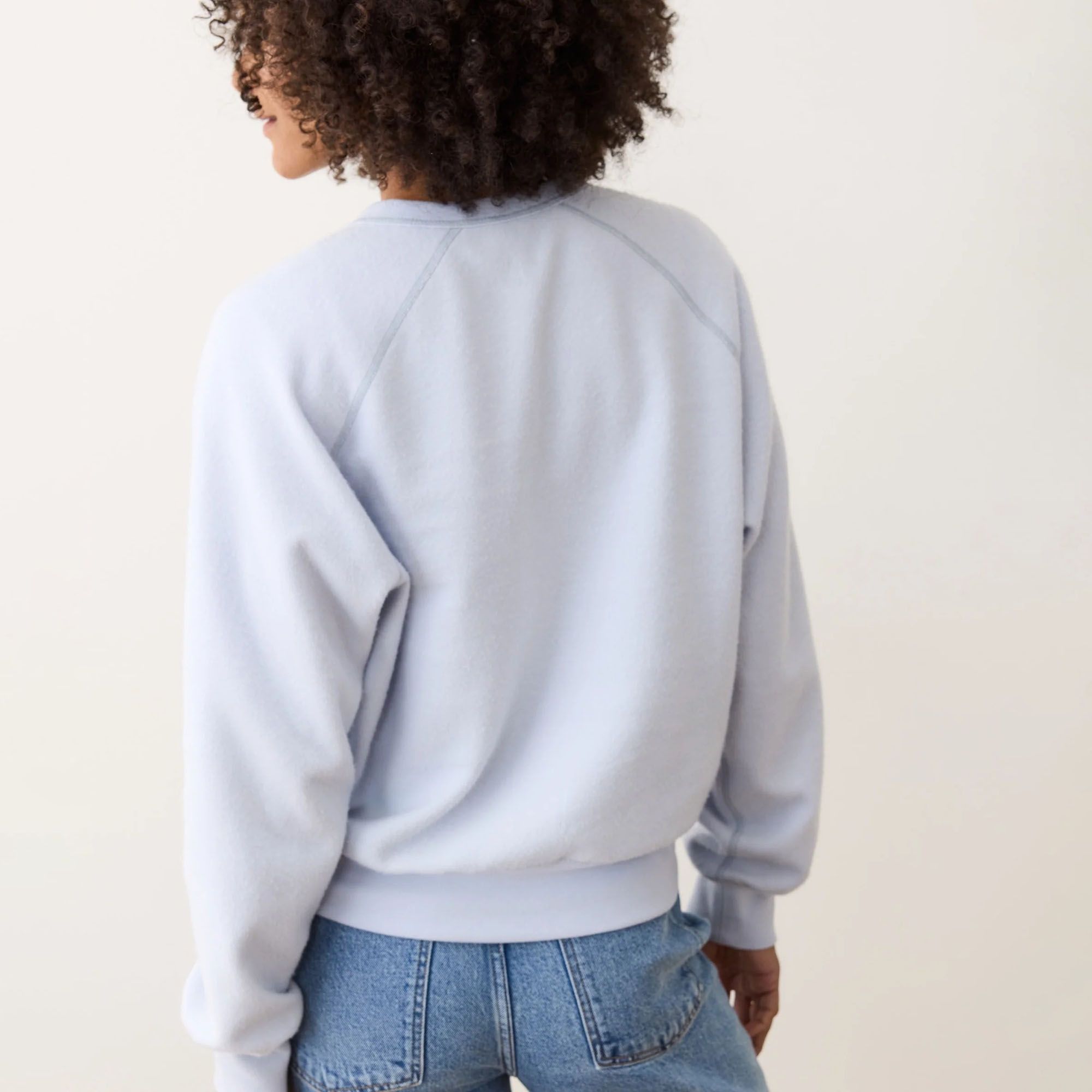 Marine Layer Women's Cloud 9 Fleece Reversible Crewneck Sweatshirt product image