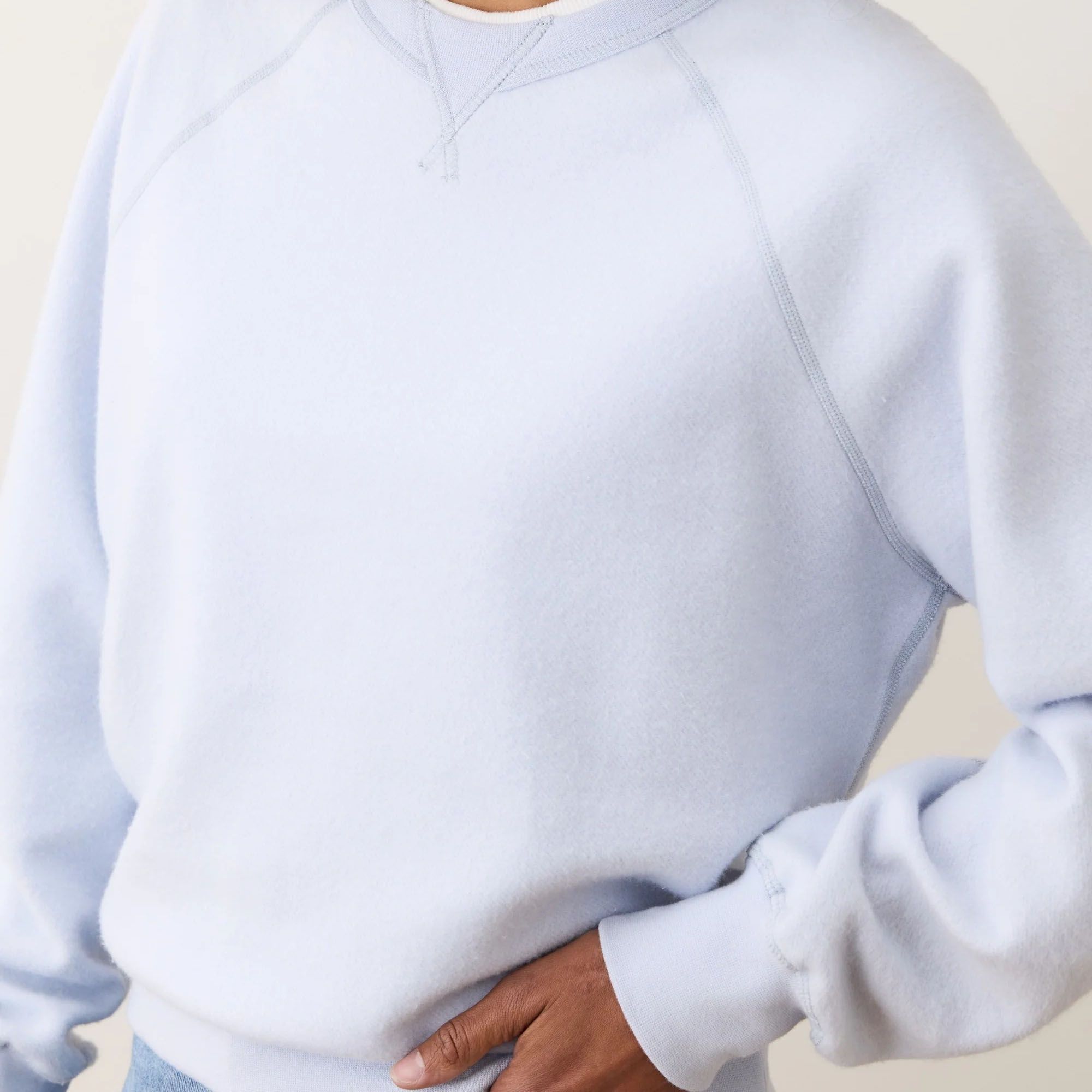 Marine Layer Women's Cloud 9 Fleece Reversible Crewneck Sweatshirt product image