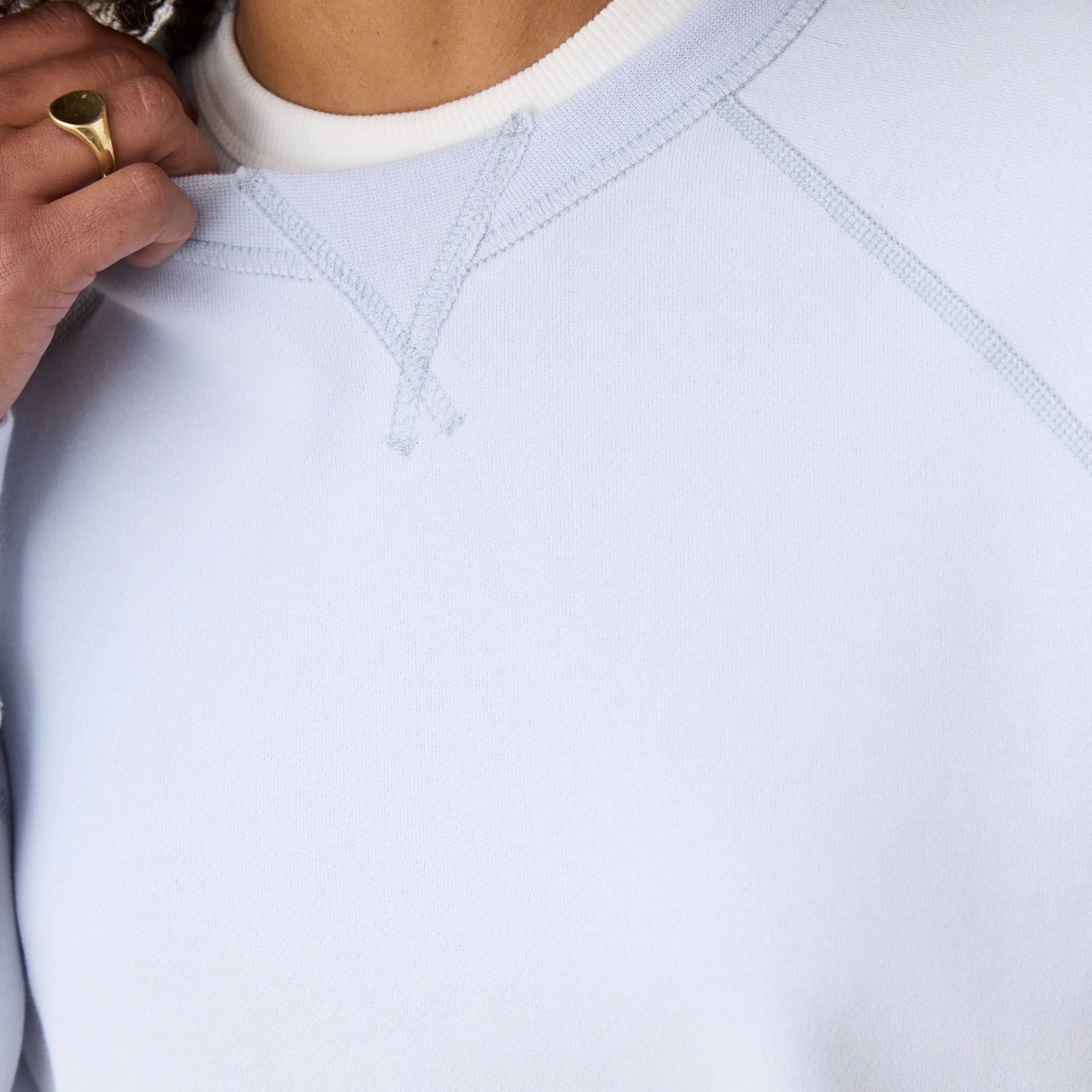 Marine Layer Women's Cloud 9 Fleece Reversible Crewneck Sweatshirt product image