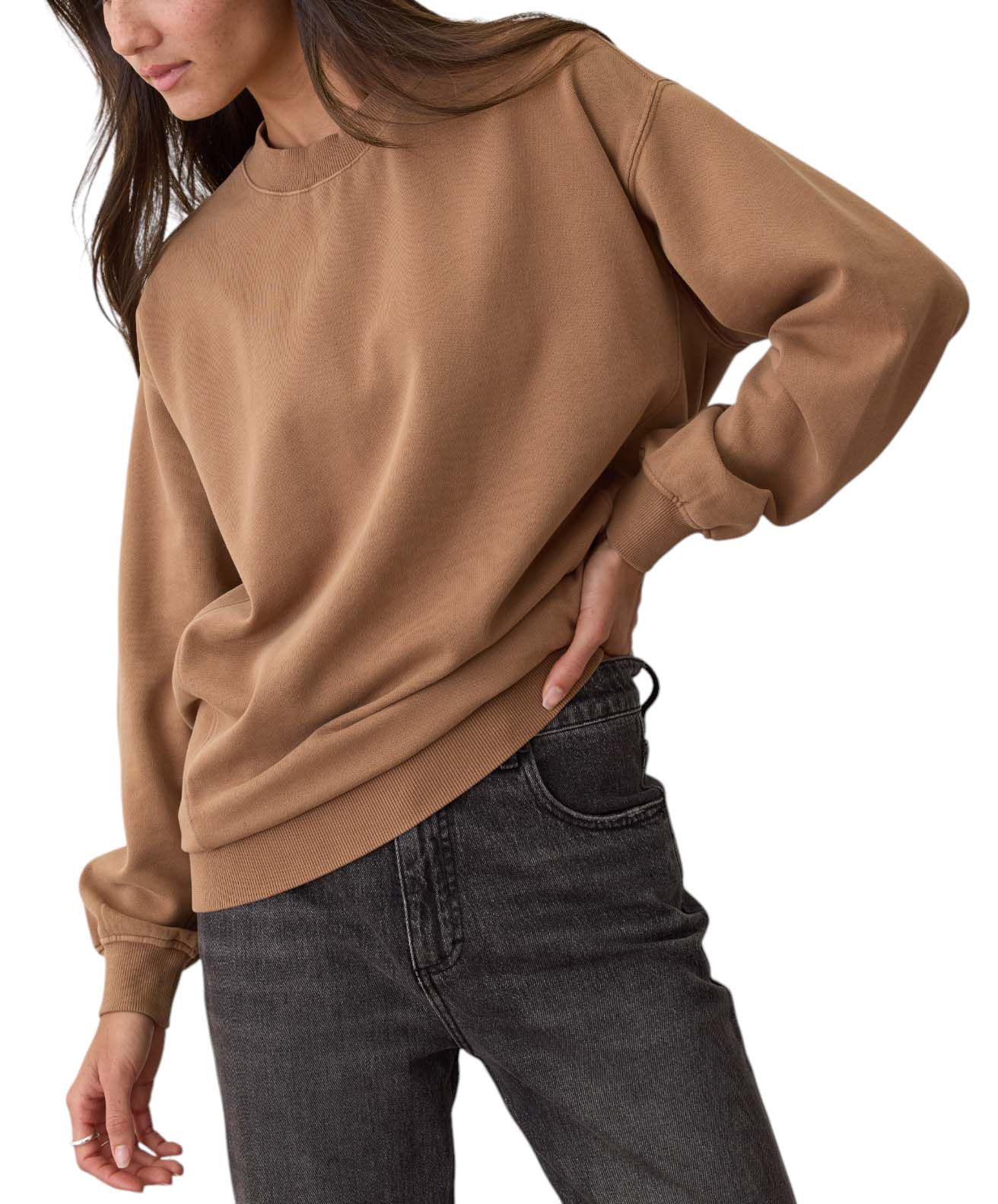 Marine Layer Women's Cloud 9 Fleece Oversized Crewneck product image