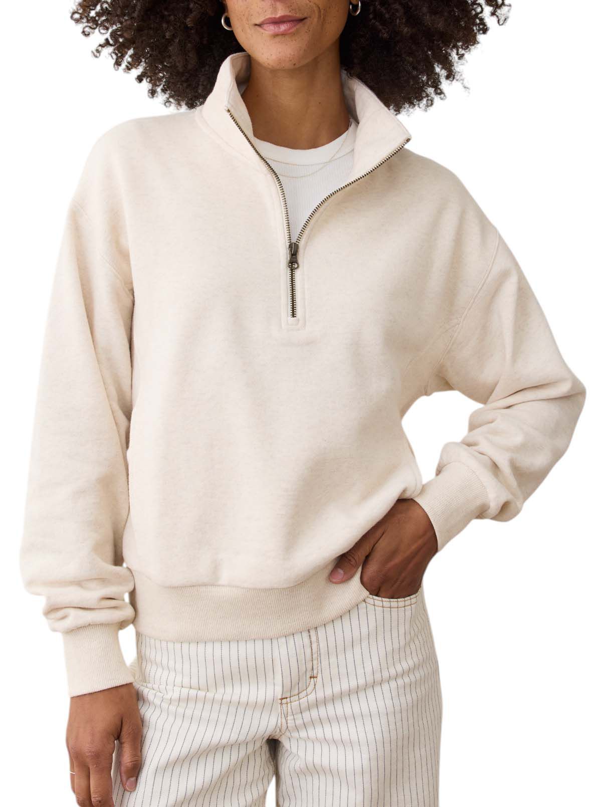 Marine Layer Women's Cloud 9 Half Zip Fleece product image