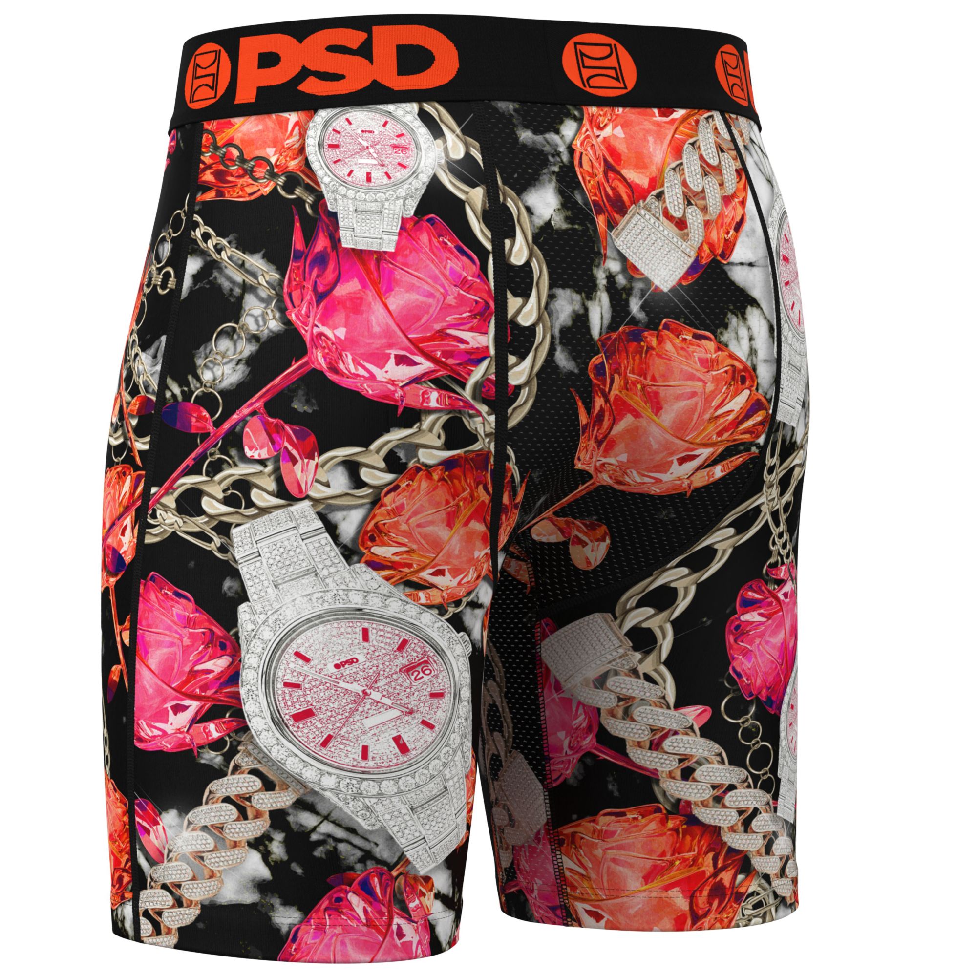 PSD Underwear Men's Orange Ice Boxer Briefs product image