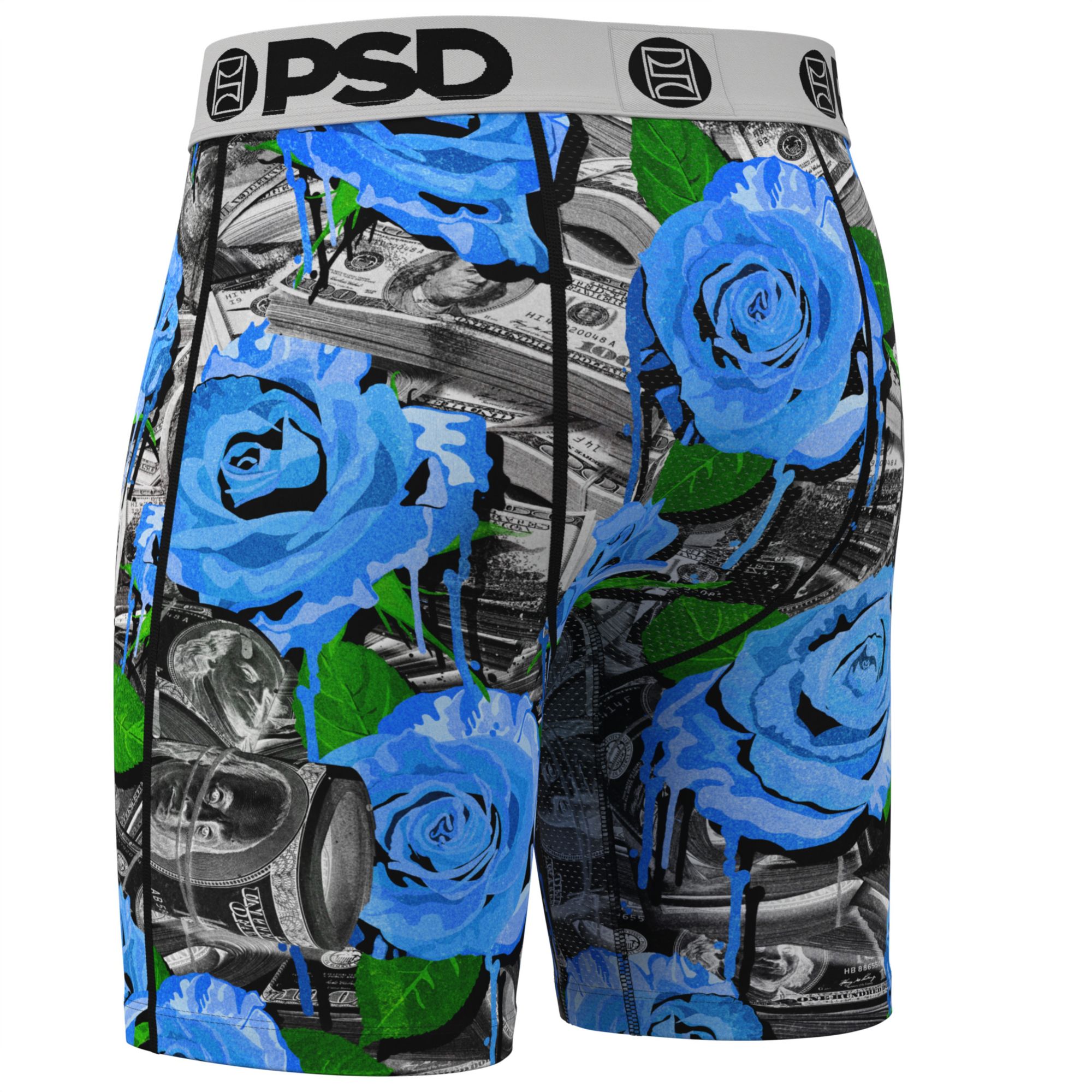 PSD Underwear Men's Rose Drippin Boxer Briefs product image