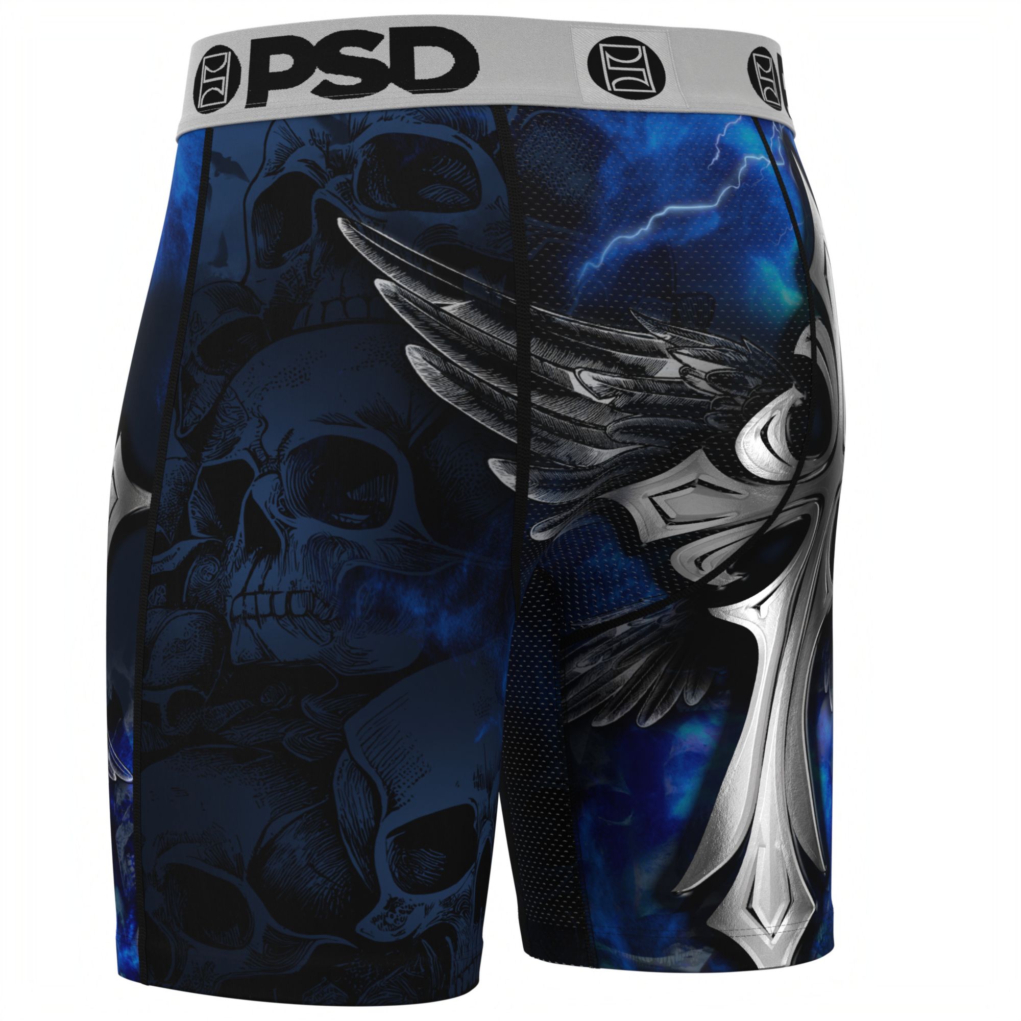 PSD Underwear Men's Silver Wing Boxer Briefs product image