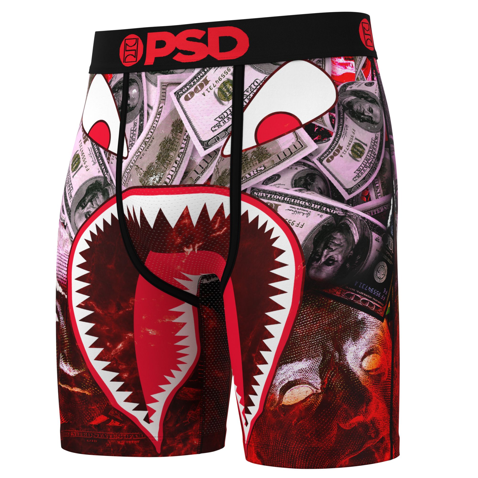 PSD Underwear Men's Rich Ruby Boxer Briefs - 3 Pack product image