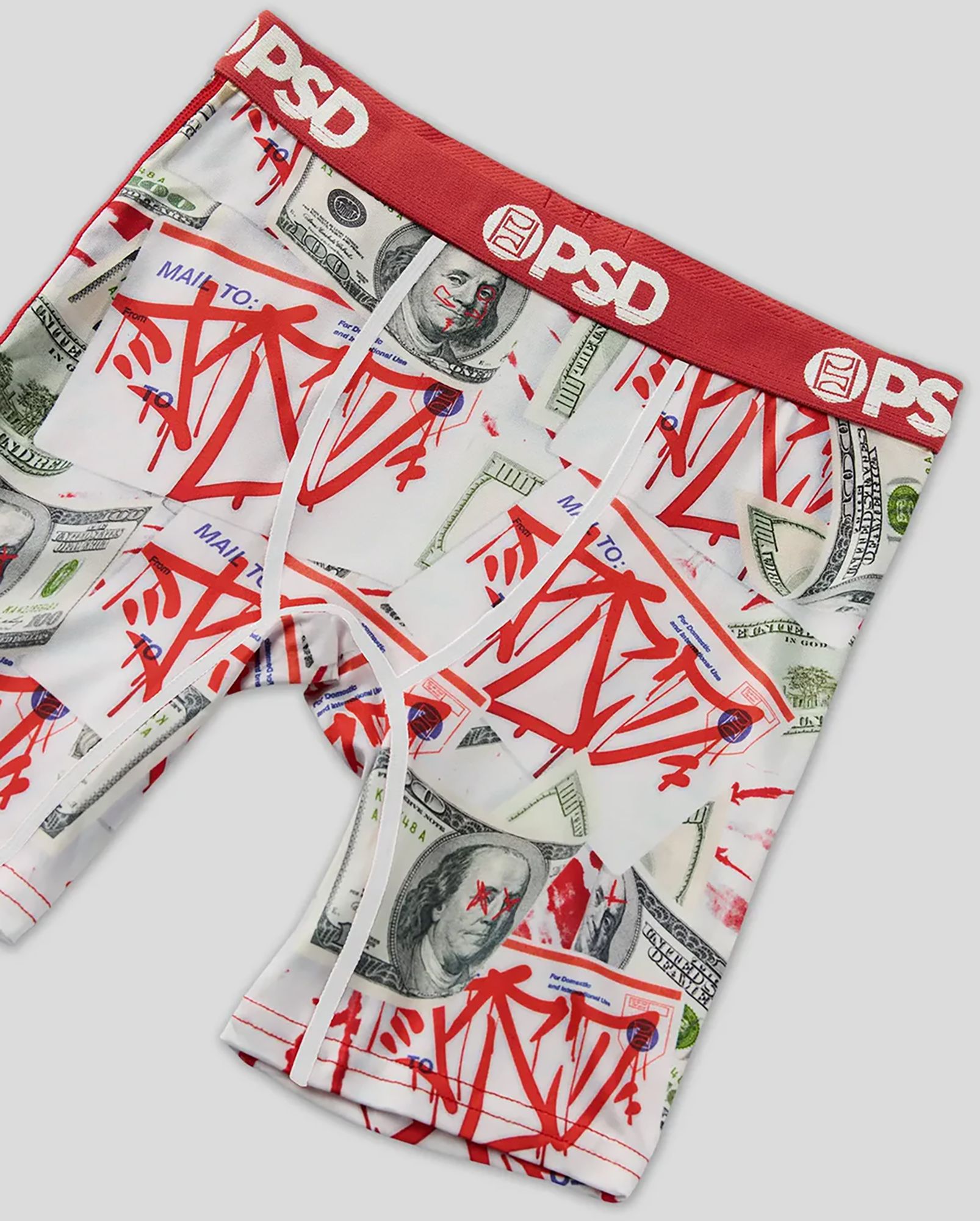 PSD Underwear Boys' Money Postage Boxer Briefs product image