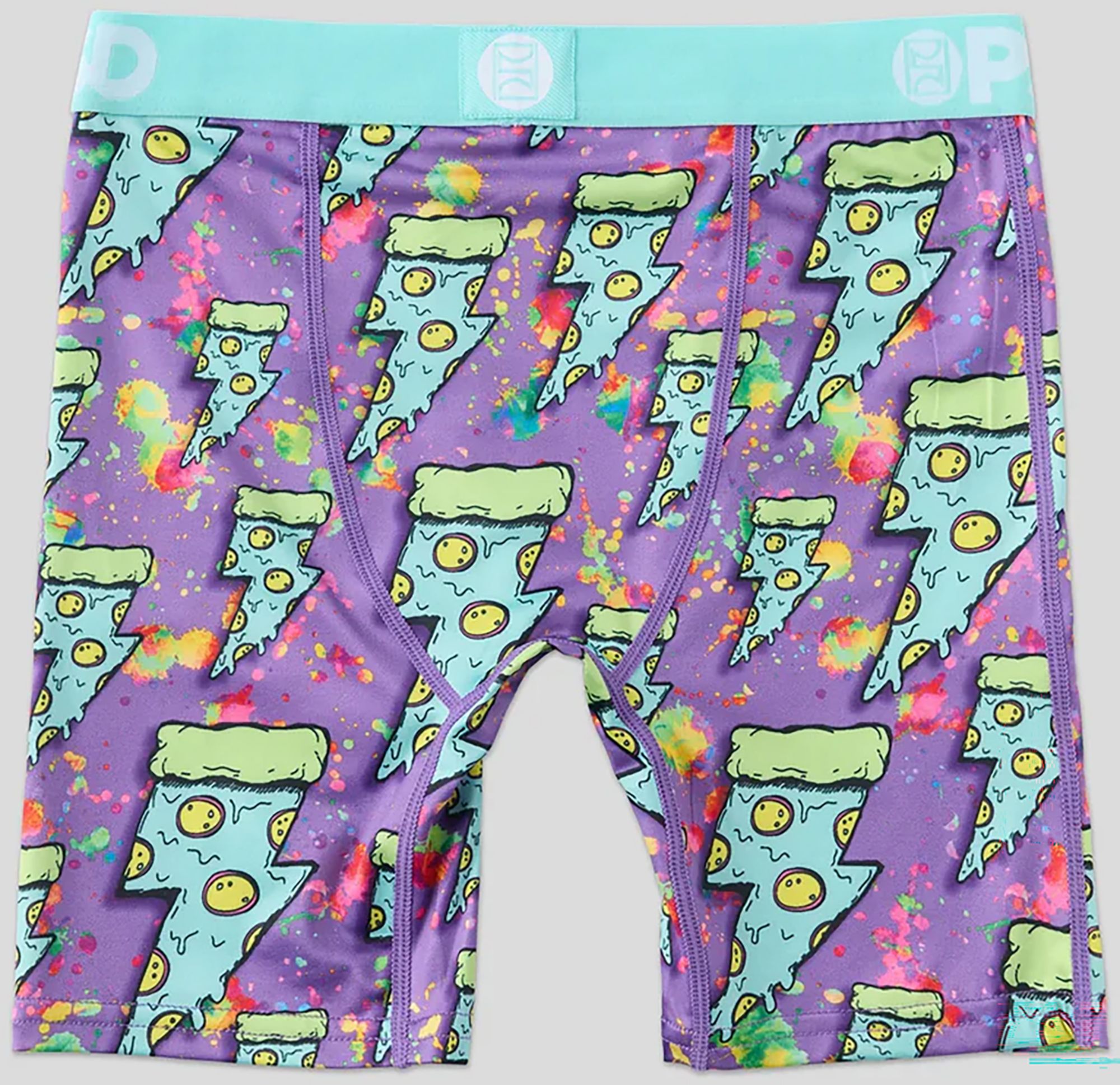 PSD Underwear Boys' Pizza Trip Boxer Briefs product image