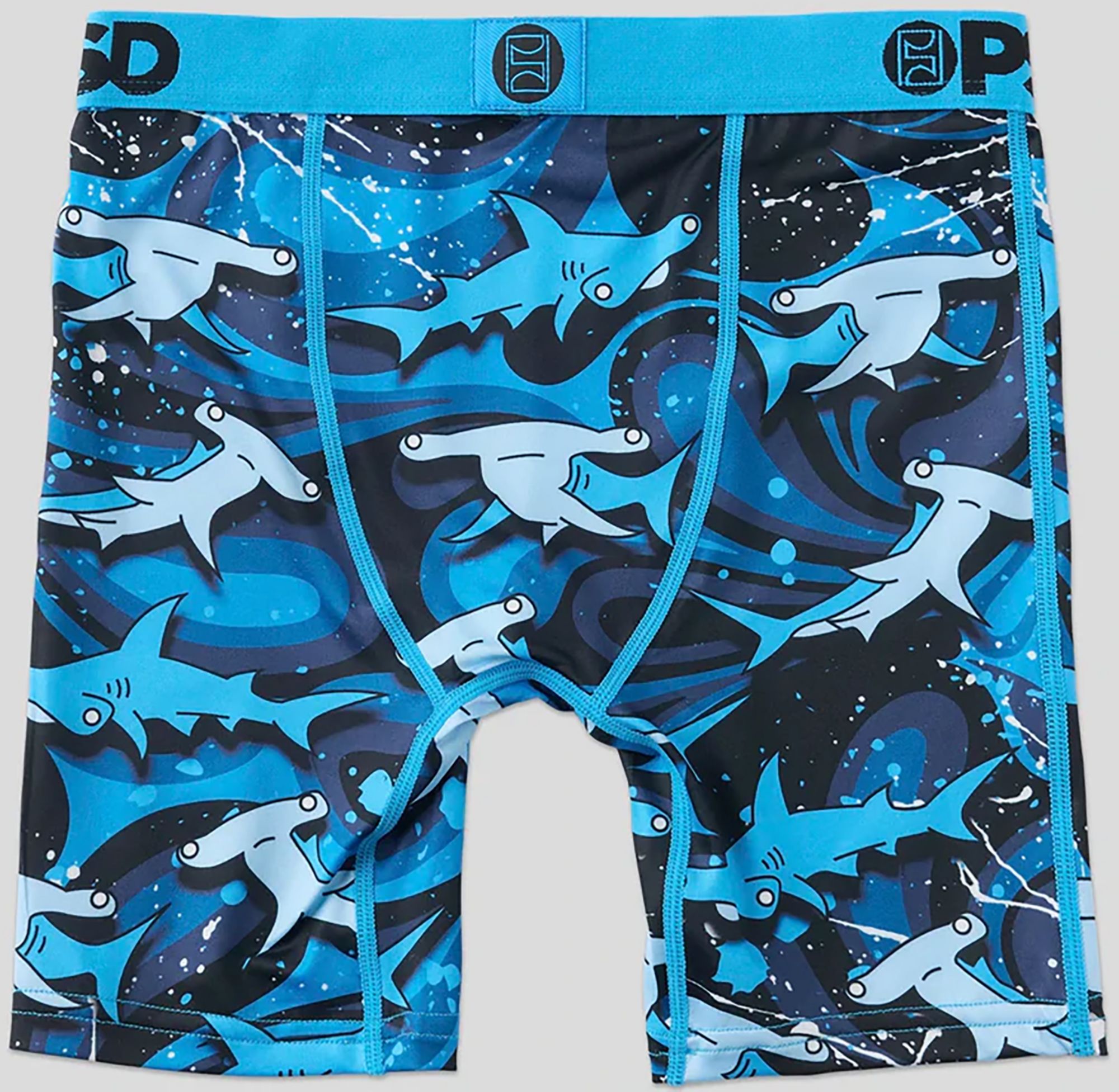 PSD Underwear Boys' Deep Blue Boxer Briefs product image