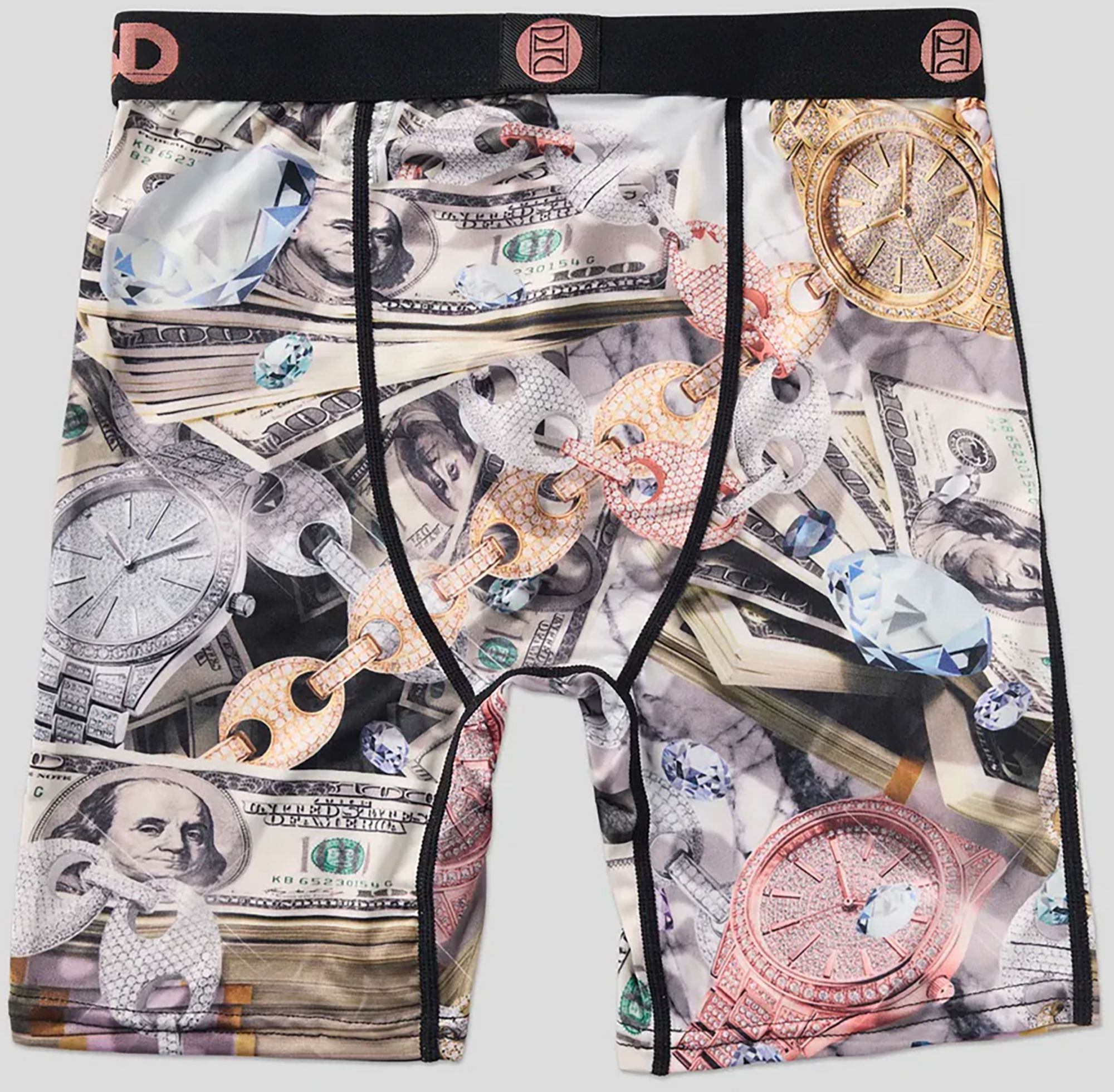 PSD Underwear Boys' Money Rich Boxer Briefs - 3 Pack product image