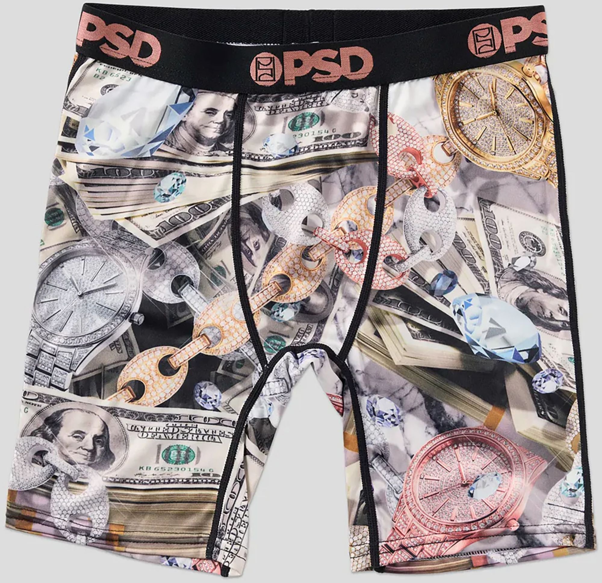 PSD Underwear Boys' Money Rich Boxer Briefs - 3 Pack product image