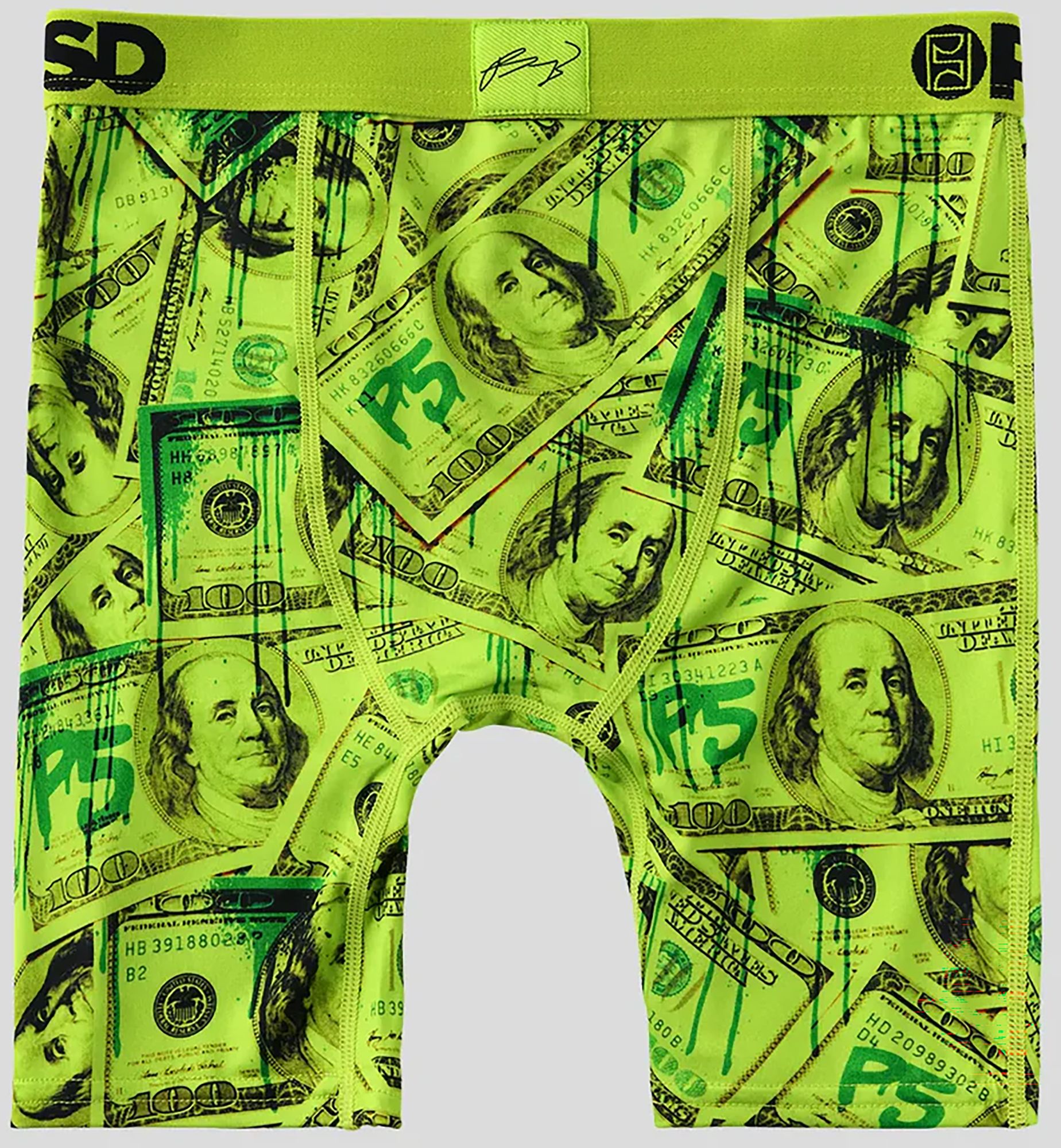 PSD Underwear Boys' P5 Money Pop Boxer Briefs product image