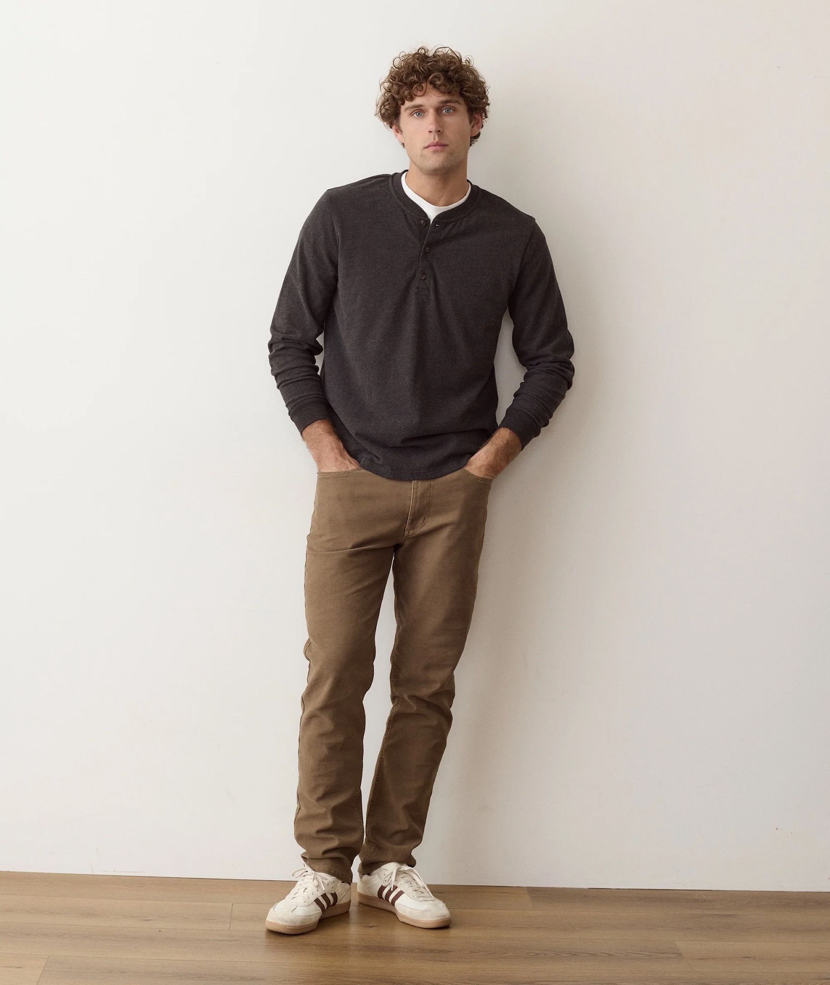 Marine Layer Men's Luxe Jersey Henley product image