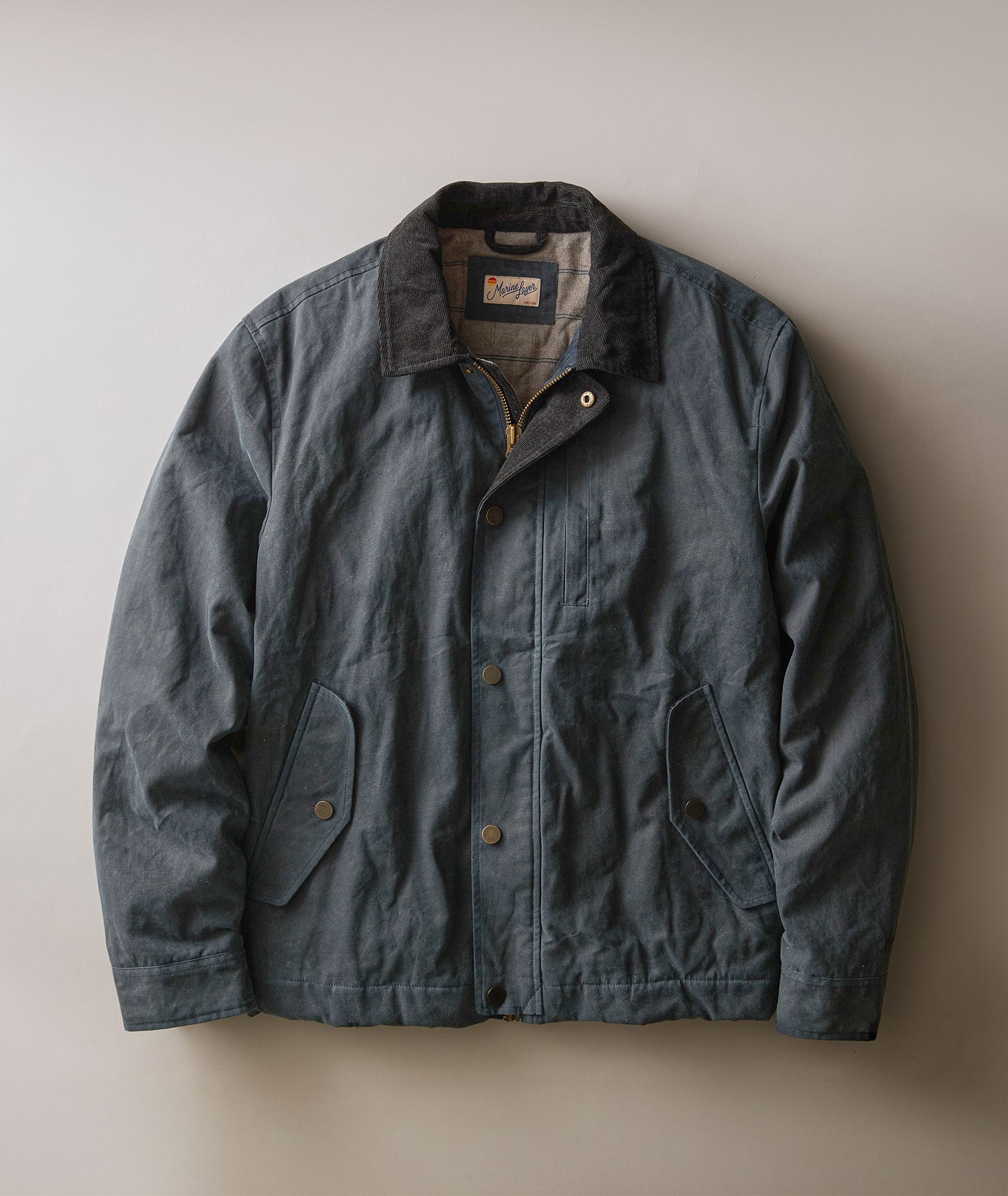 Marine Layer Men's Weston Wax Canvas Barn Jacket product image