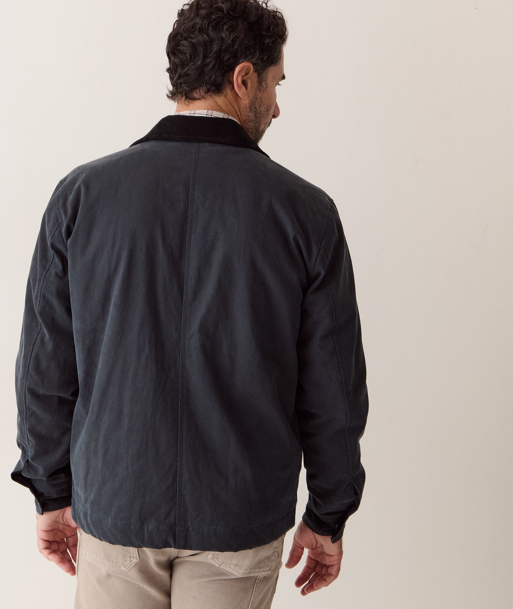 Marine Layer Men's Weston Wax Canvas Barn Jacket product image