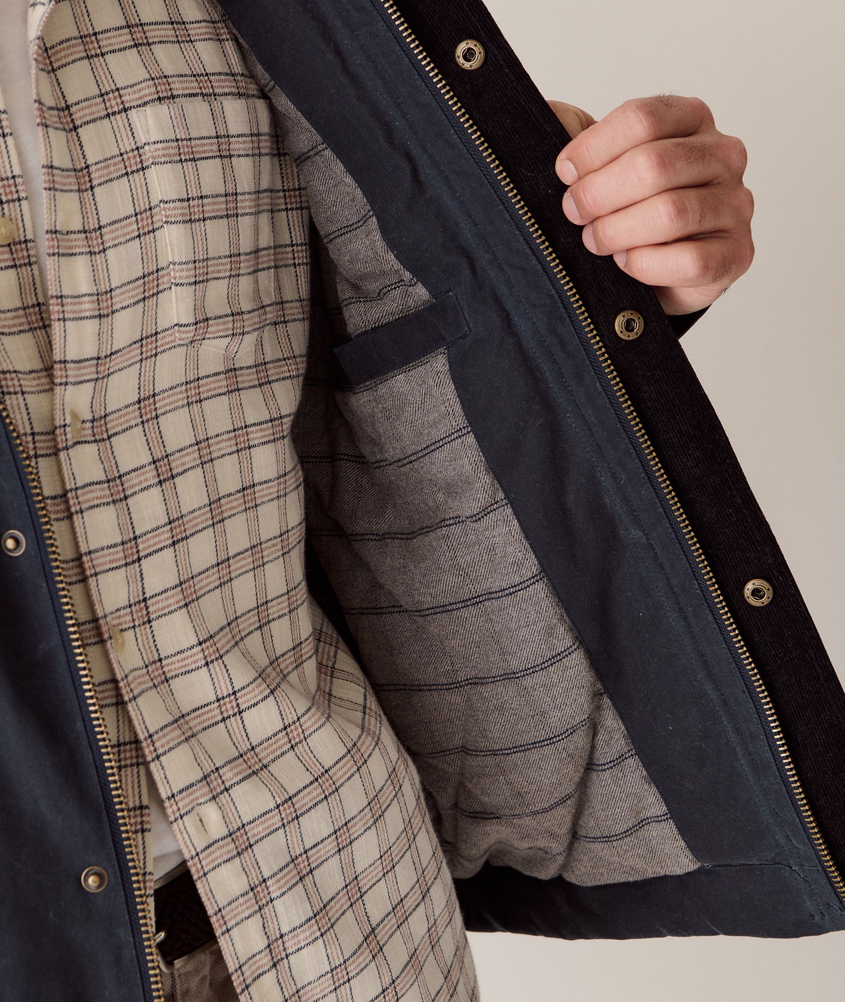 Marine Layer Men's Weston Wax Canvas Barn Jacket product image