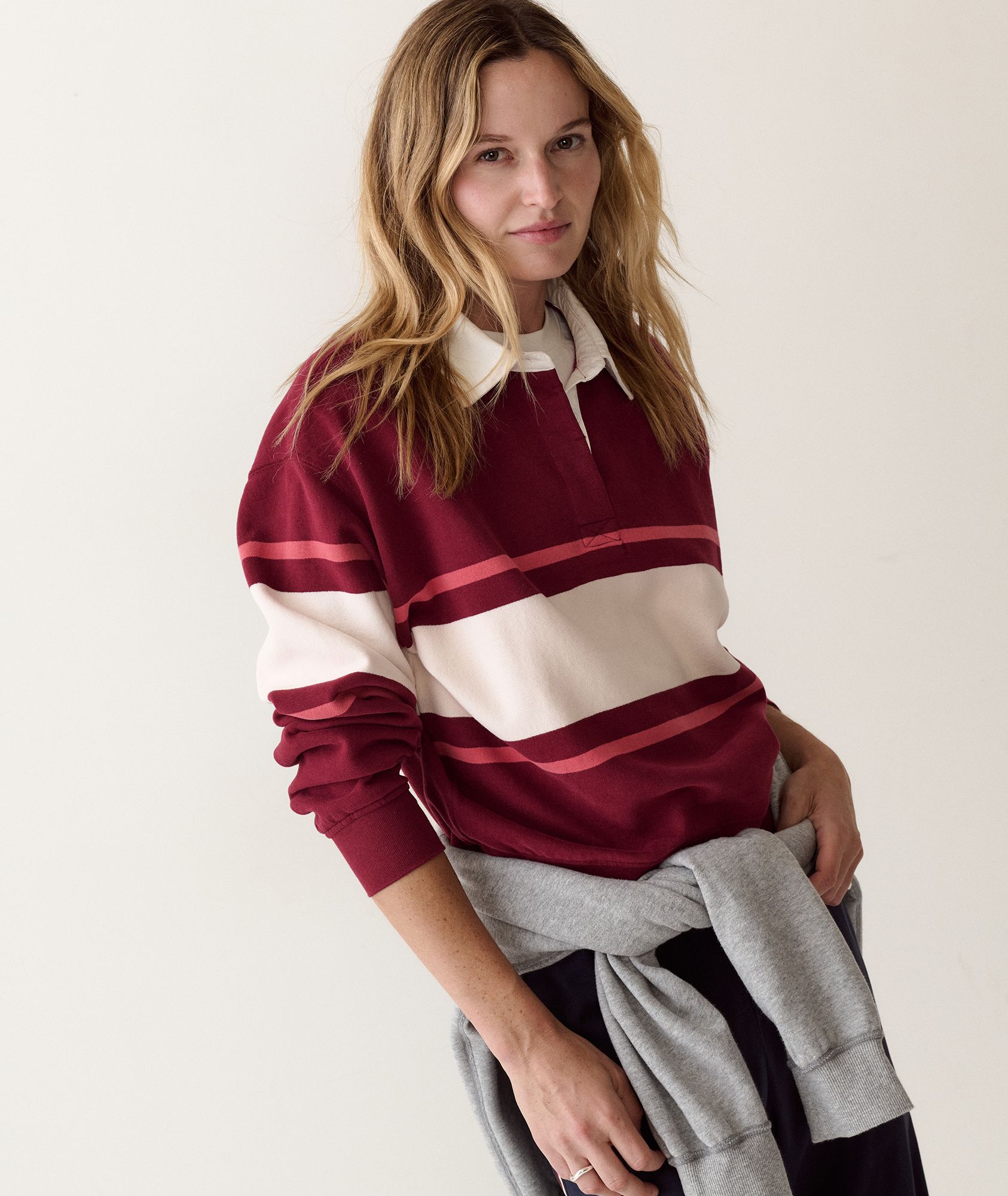 Marine Layer Women's Cloud 9 Fleece Polo product image