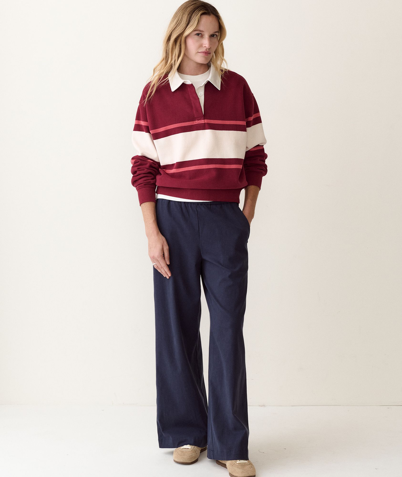 Marine Layer Women's Cloud 9 Fleece Polo product image